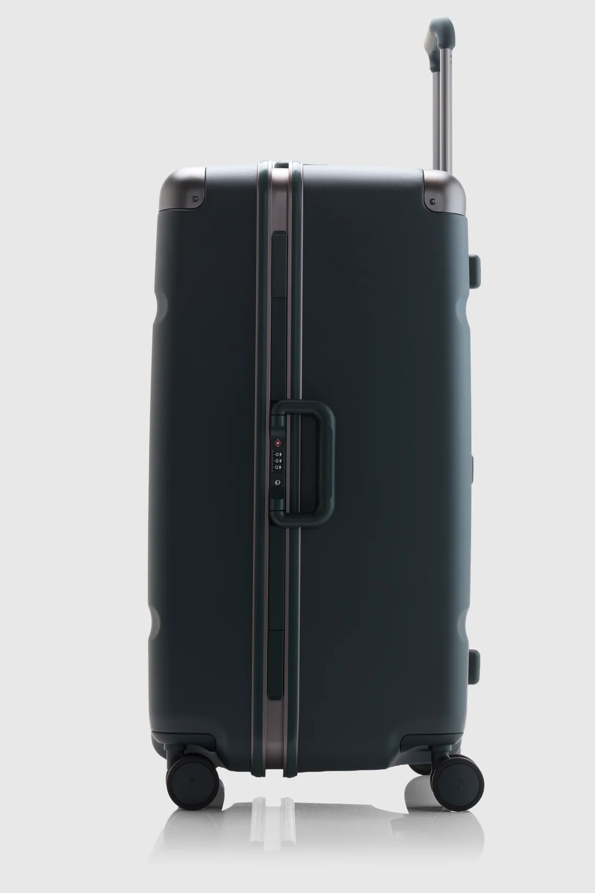 Heritage Stripe Trunk Suitcase - Image 2