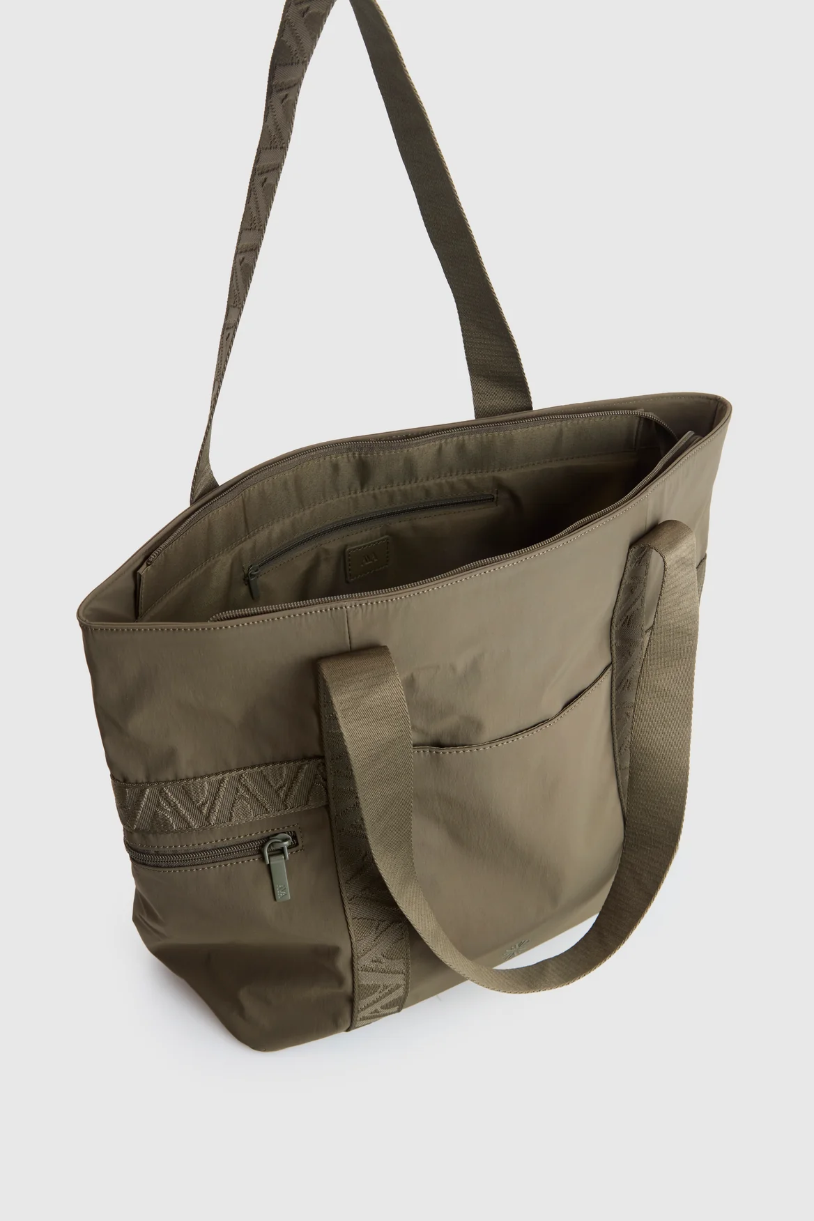Gia Large Nylon Tote Bag - Image 4