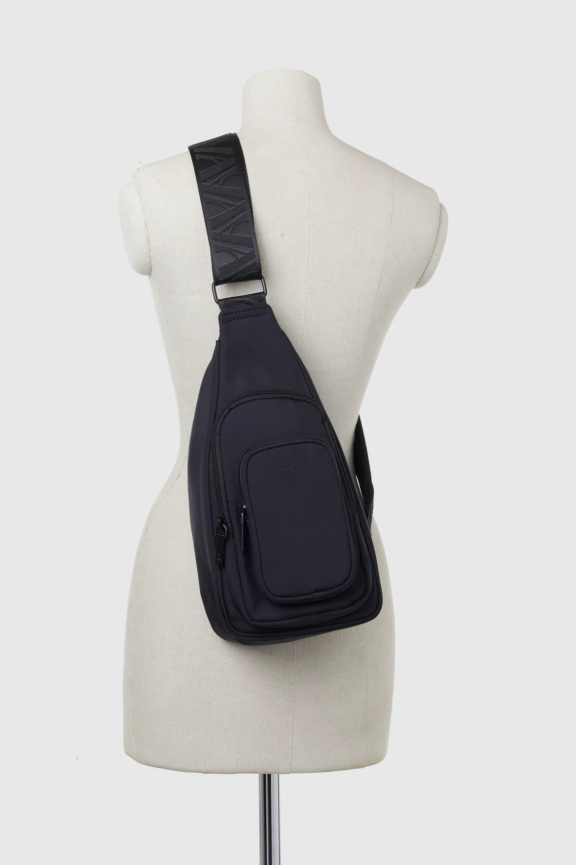 Gia RFID Pocket Nylon Sling Bag - Image 4