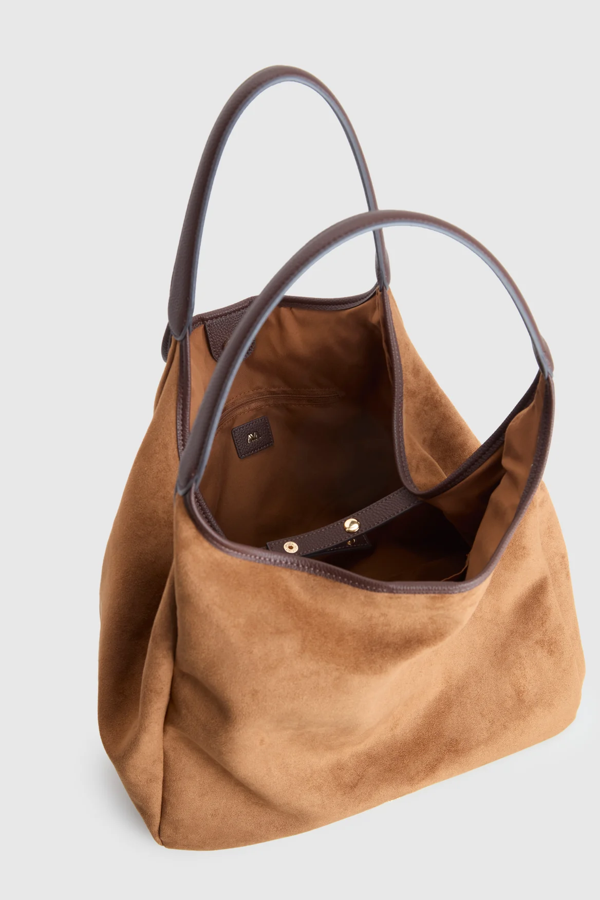 Mimi Suede Large Tote - Image 4