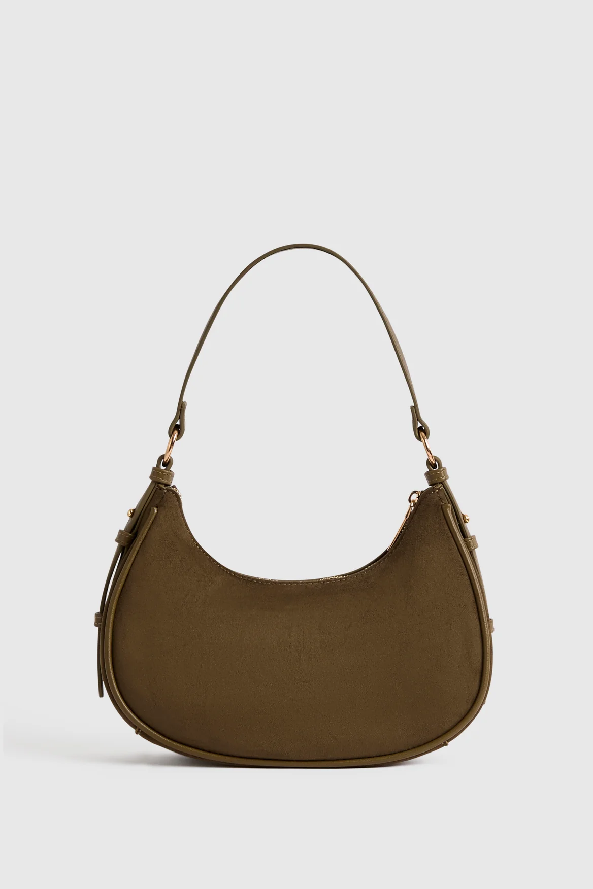 Sophia Vegan Suede Shoulder Bag - Image 3