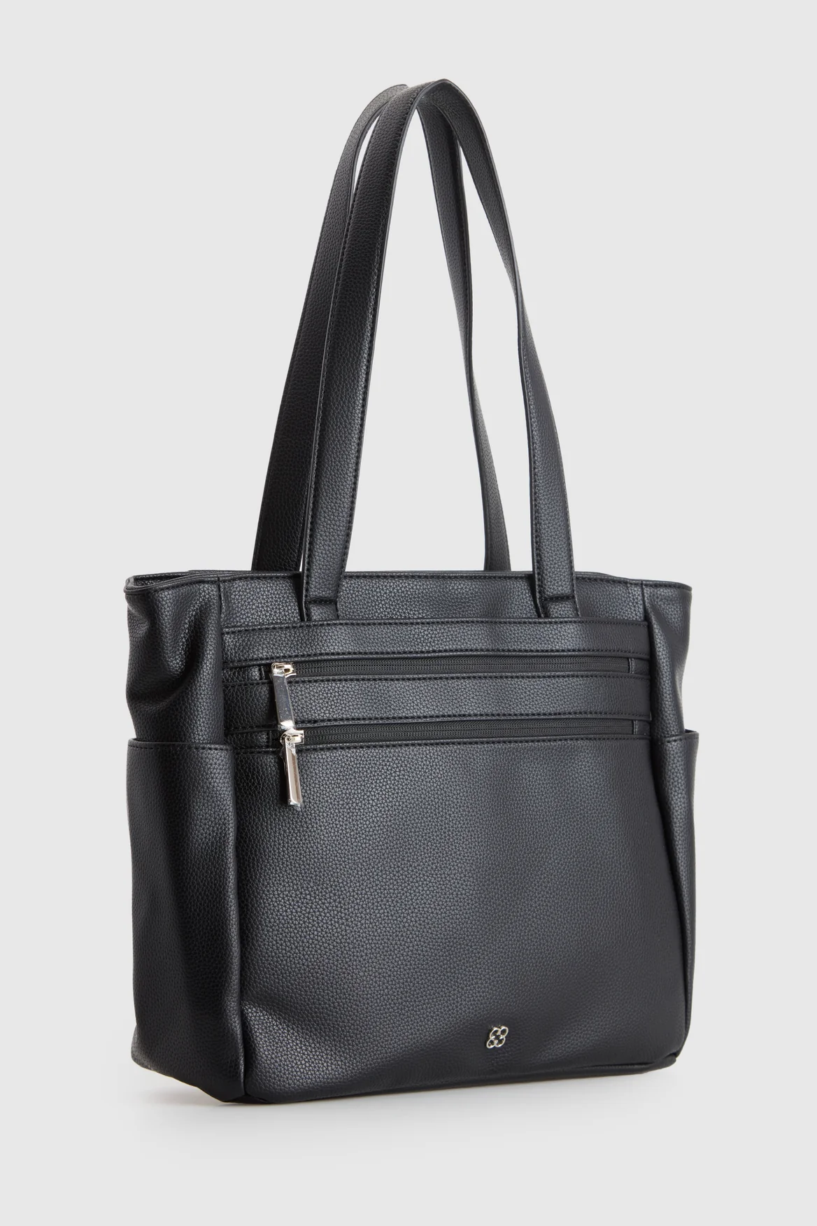 Double Zip Pocket Tote Bag - Image 2