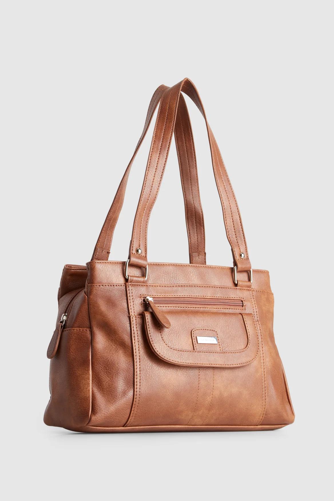 Flap Pocket 3C Tote Bag - Image 2