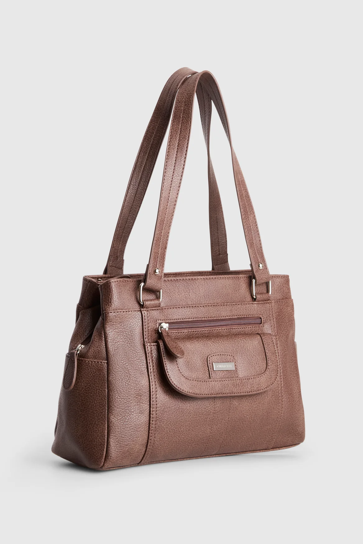 Flap Pocket Tote Bag - Image 2