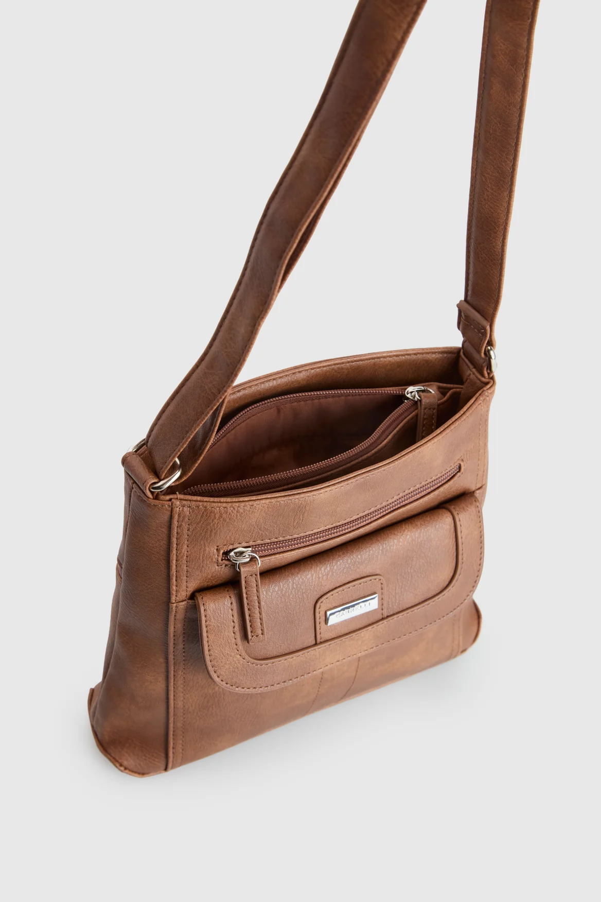 Zip Pocket Across Body Bag - Image 4