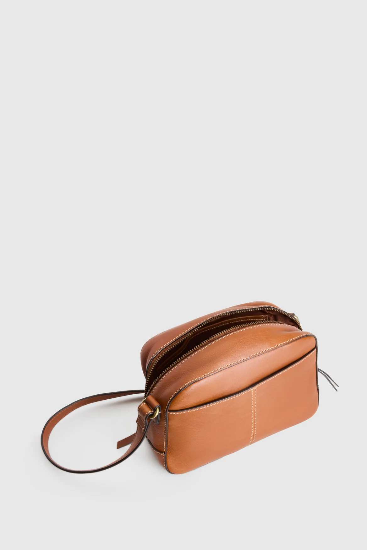 Connie Leather Crossbody Bag - Image 4