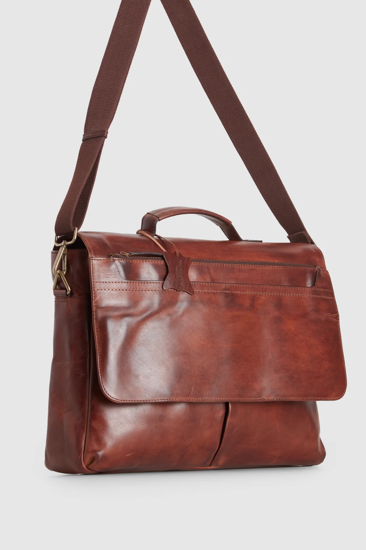 Flynn Leather Briefcase - Image 2