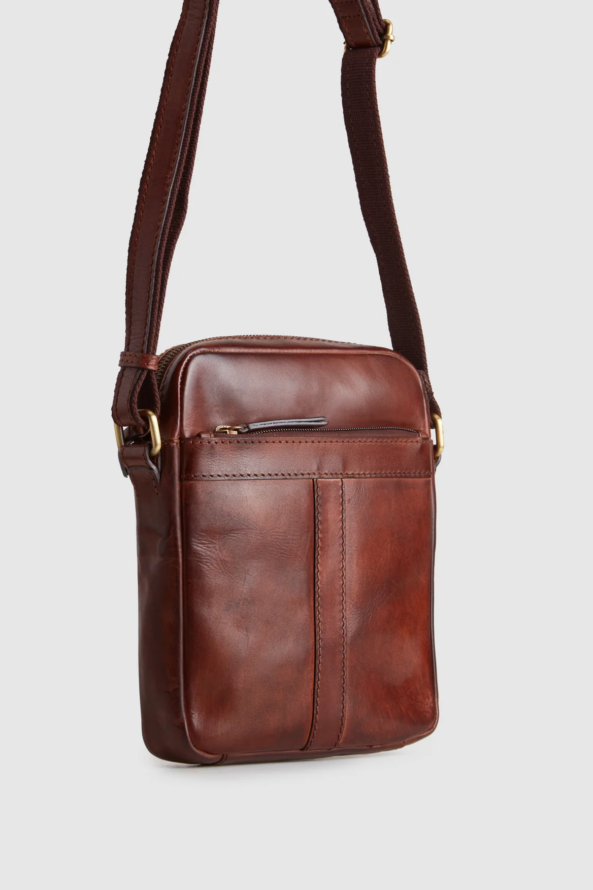 Flynn Leather Medium Satchel - Image 2