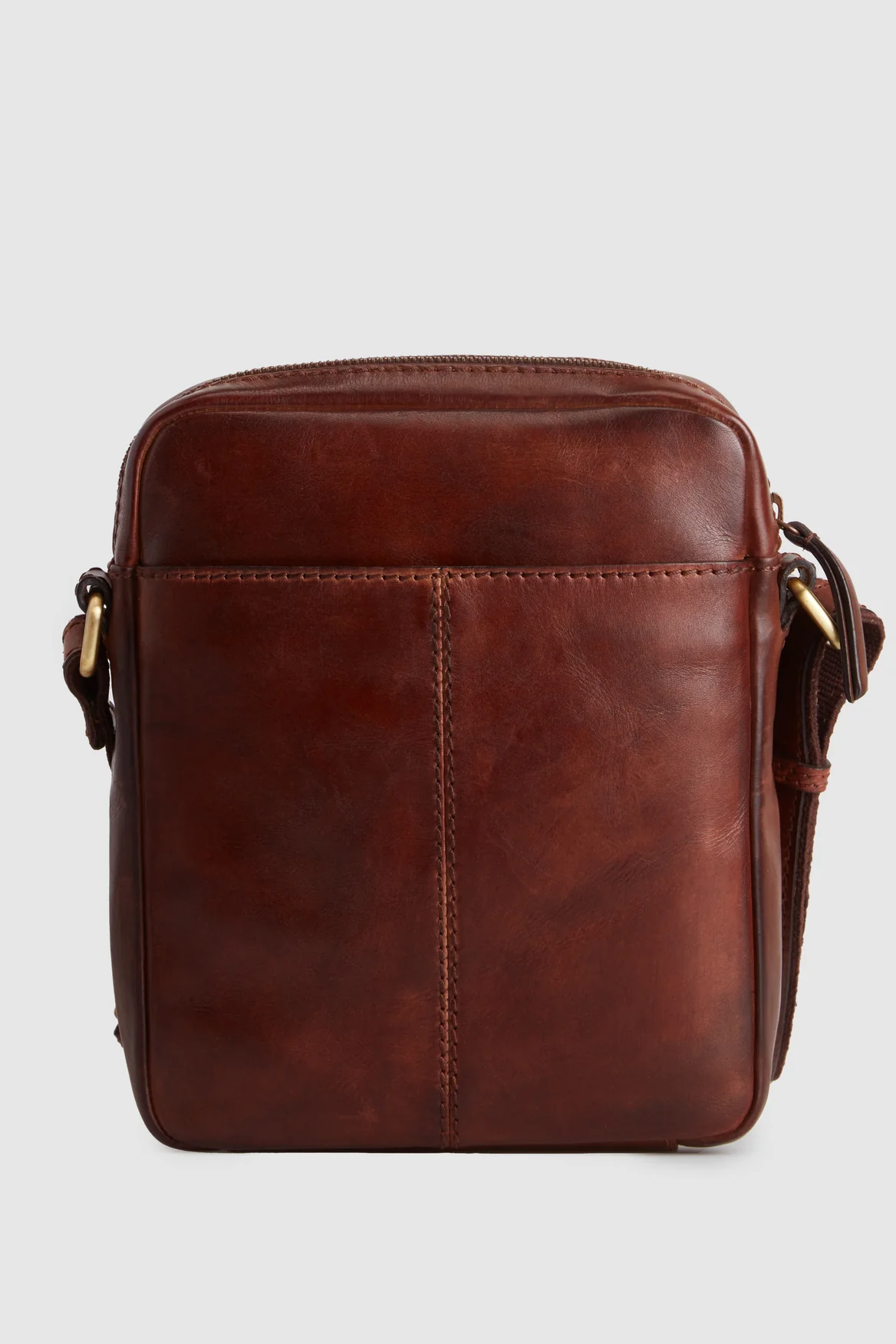 Flynn Leather Medium Satchel - Image 3