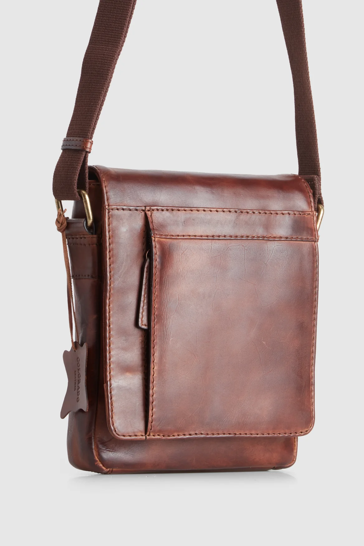 Flynn Leather N/S Satchel - Image 2