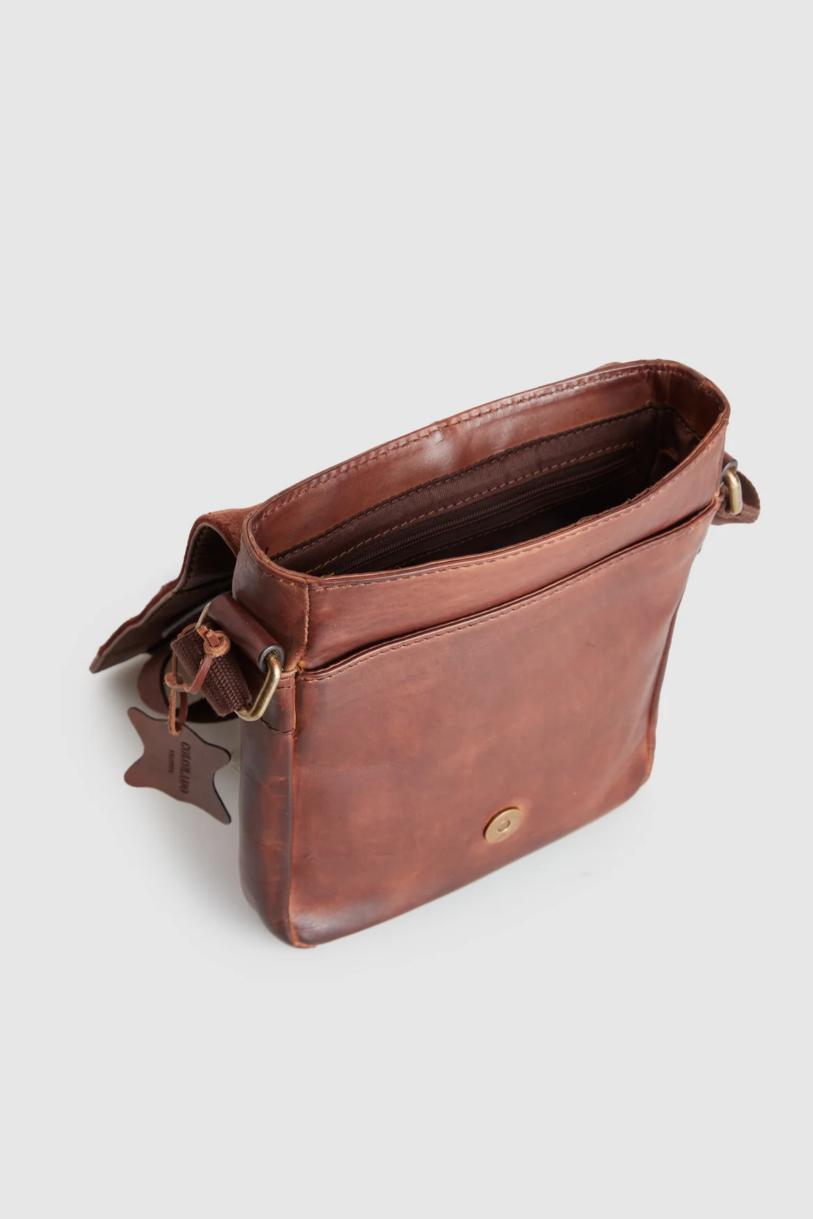 Flynn Leather N/S Satchel - Image 4