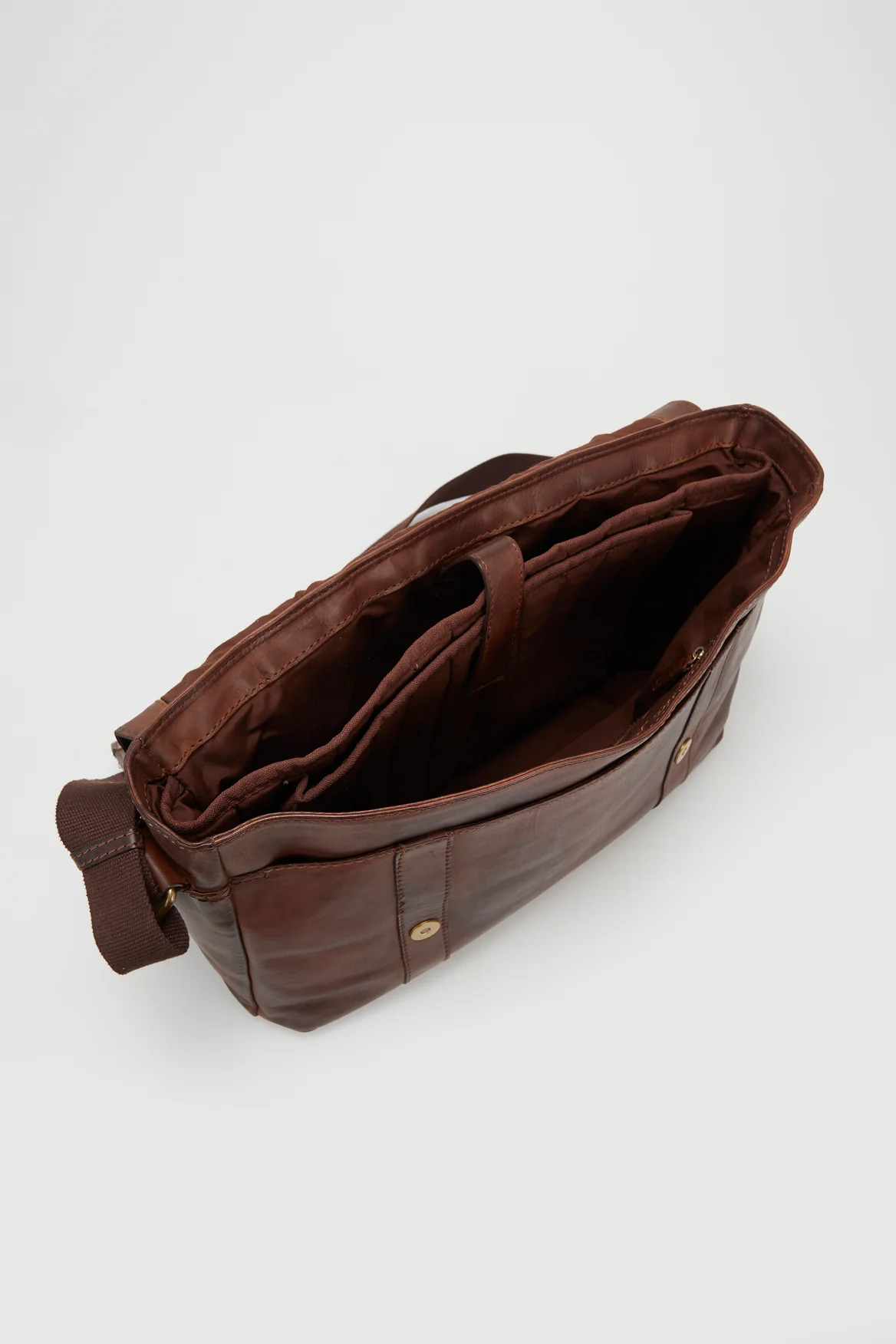 Flynn Leather Satchel - Image 3