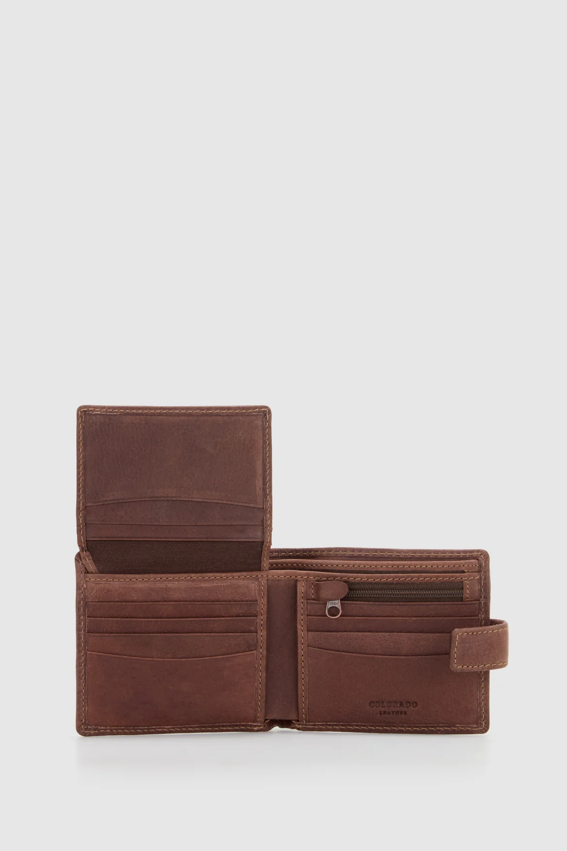 Leather Tab Wallet - Image 4