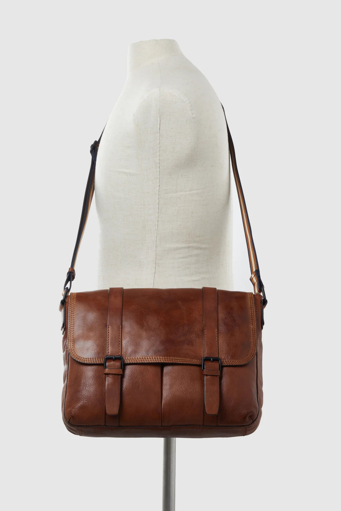 Lucas Leather Small Satchel - Image 4