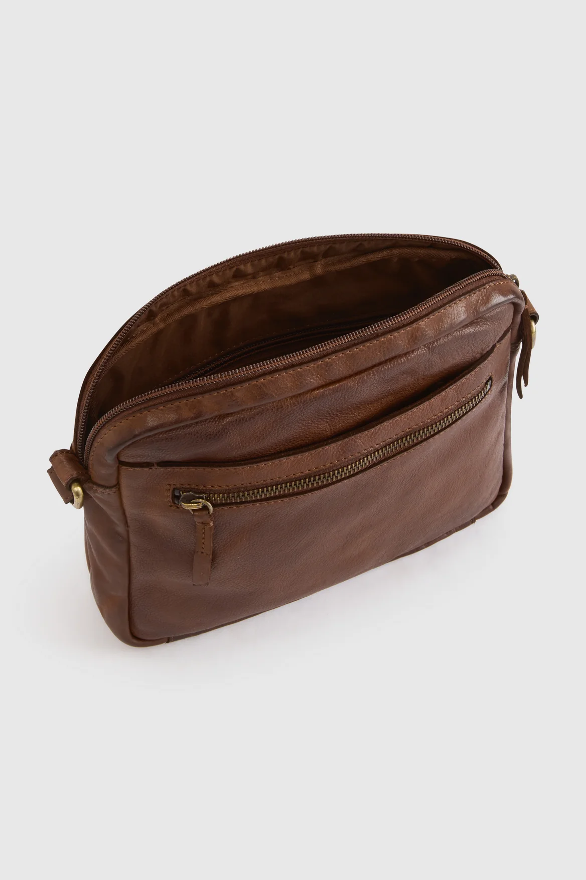 Maggie Leather Crossbody Bag - Image 4
