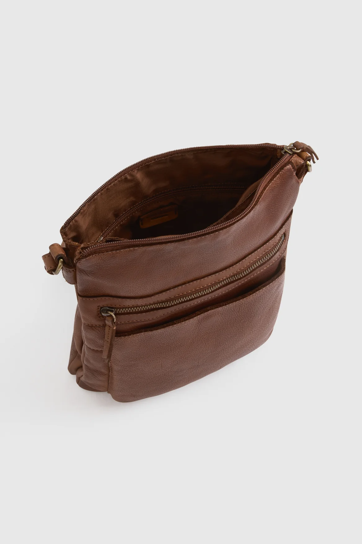 Maggie Leather Crossbody Bag - Image 4