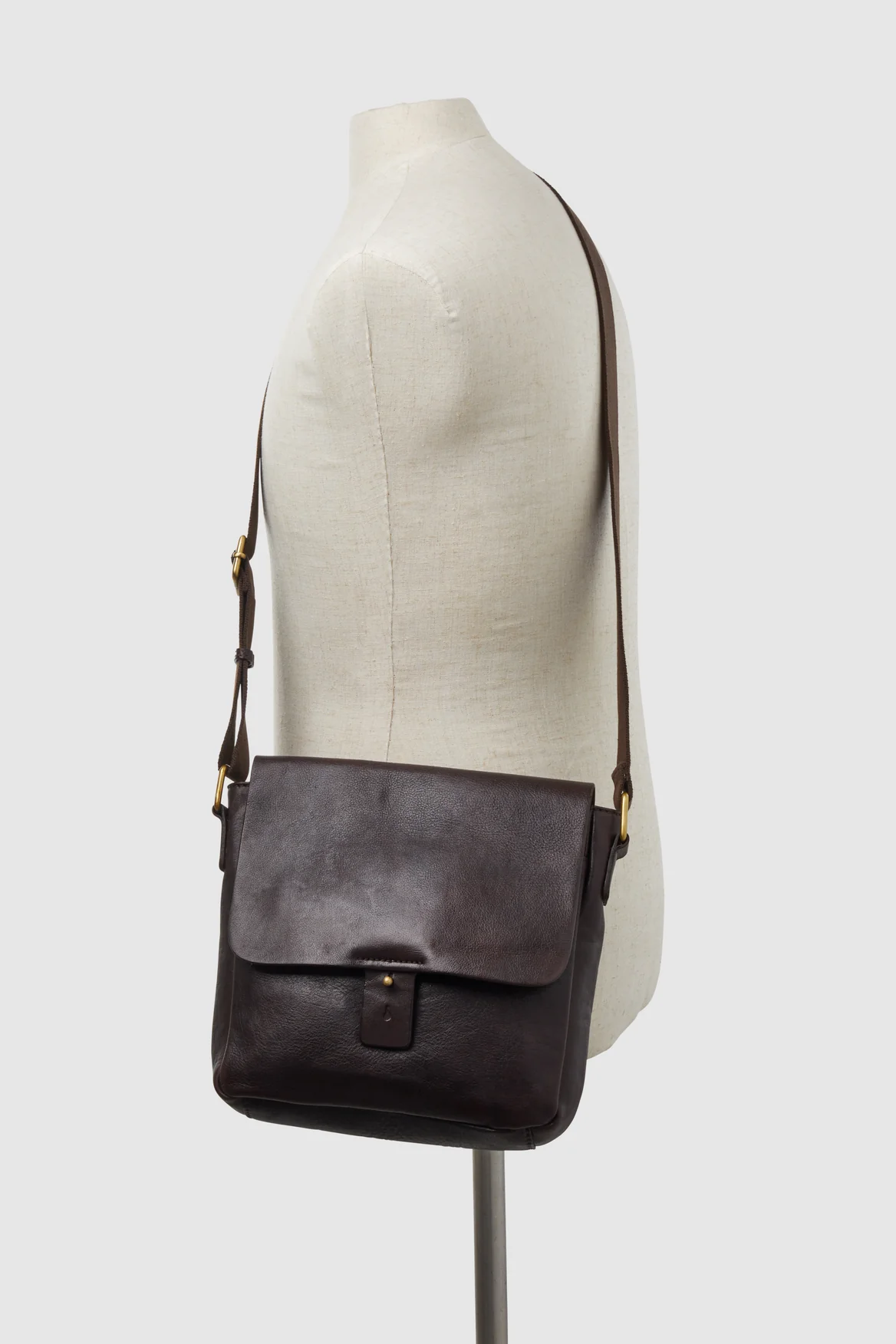 Marcus Leather NS Satchel - Image 4