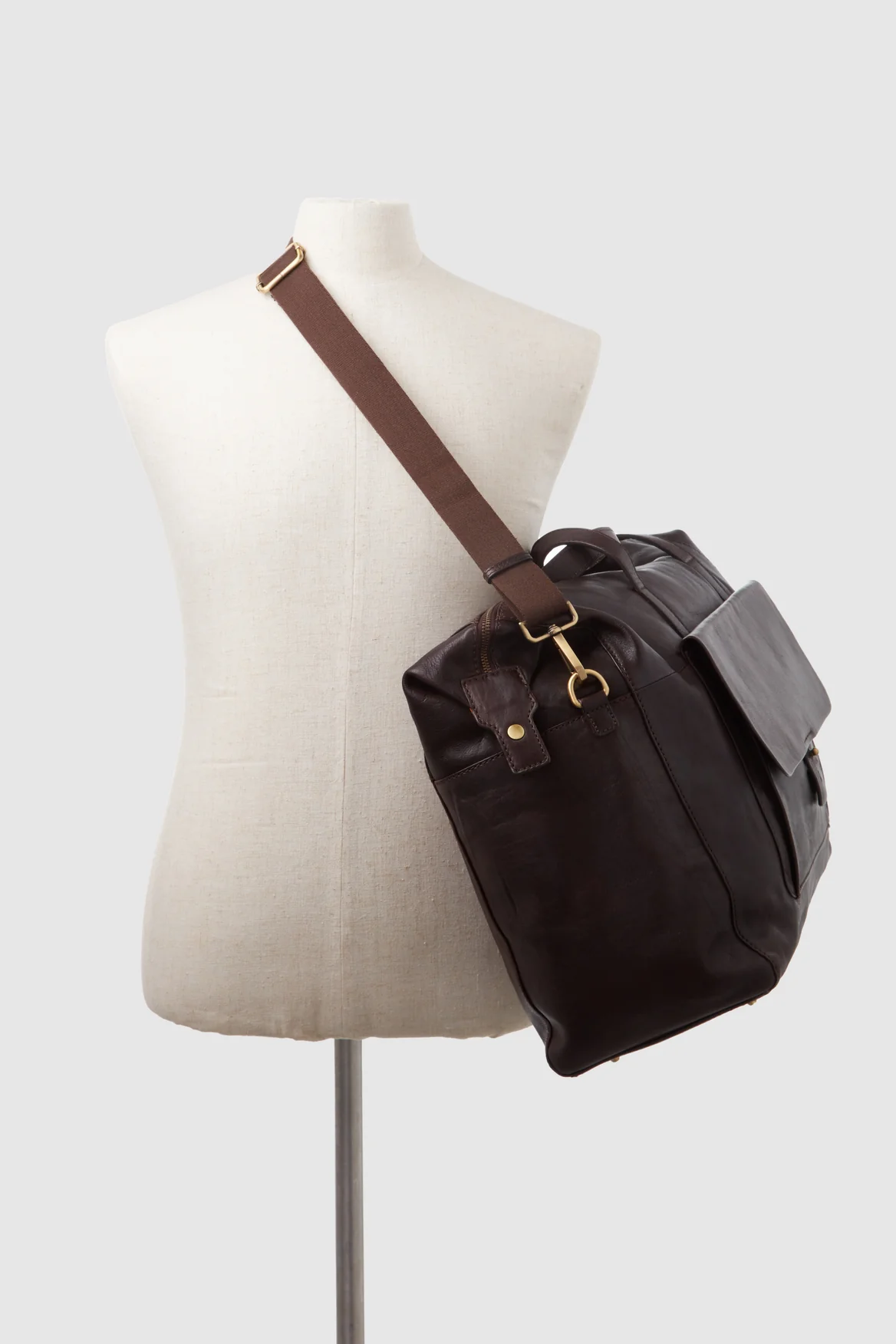 Marcus Leather Weekender - Image 4