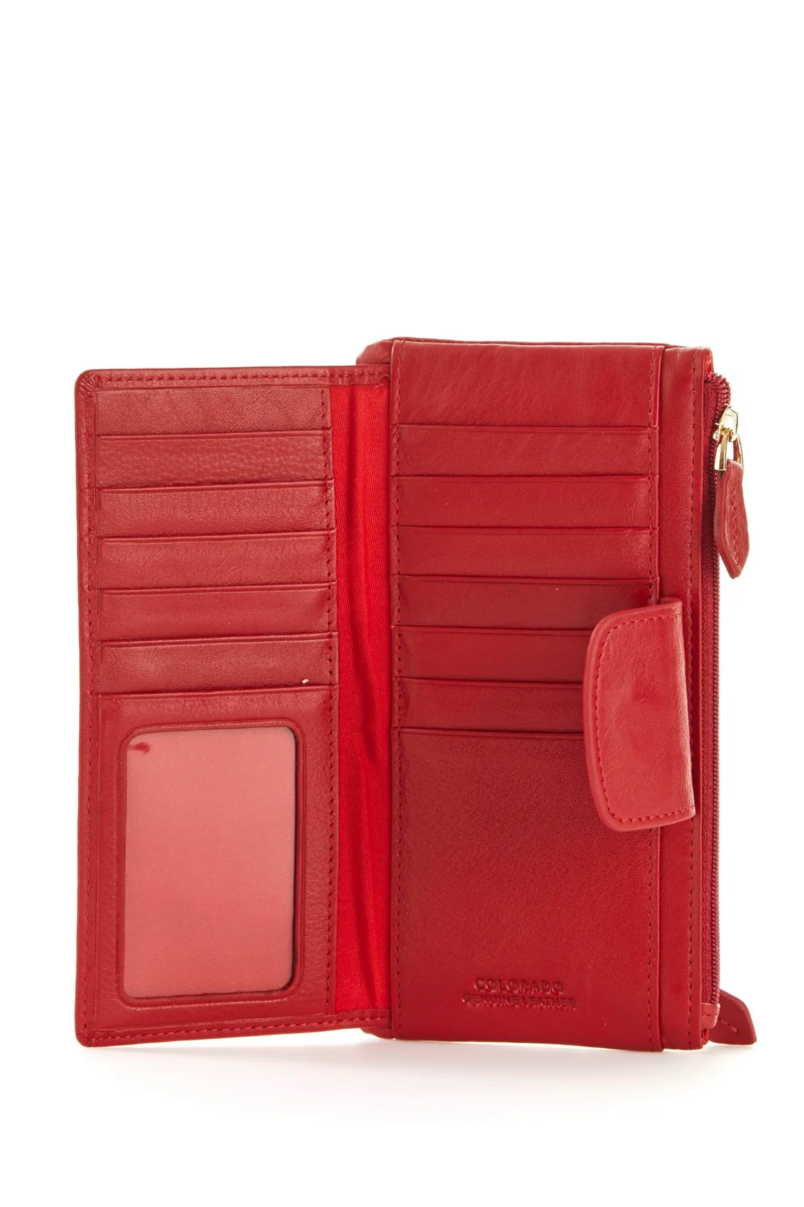 RFID Leather Medium Slim Purse - Image 3