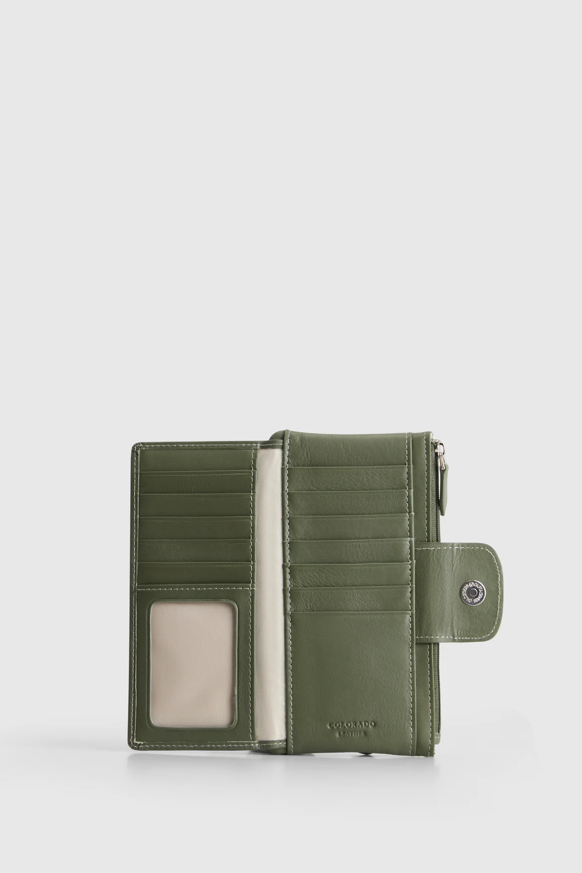 RFID Leather Medium Slim Purse - Image 3