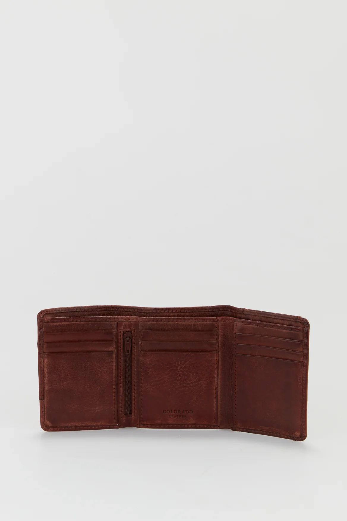 RFID Leather Trifold Wallet - Image 3