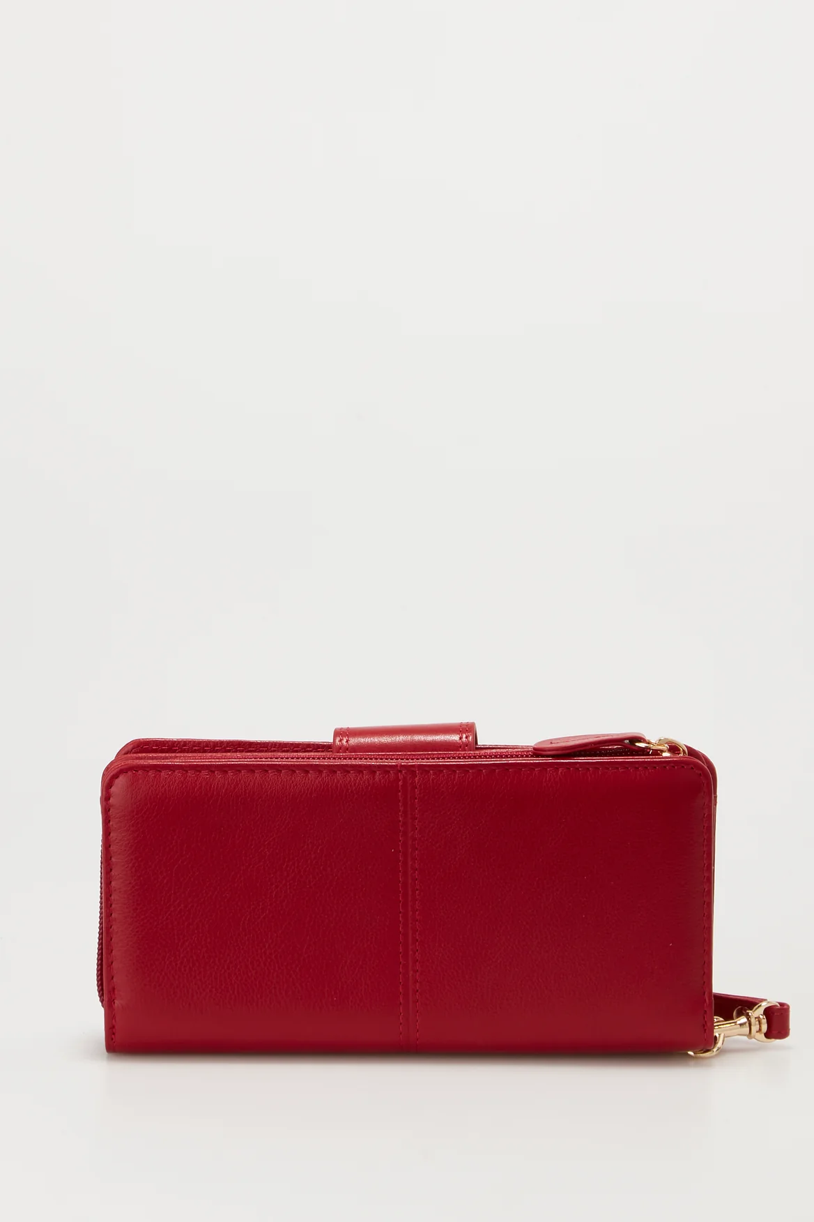 RFID Leather Zip Around Wallet - Image 4