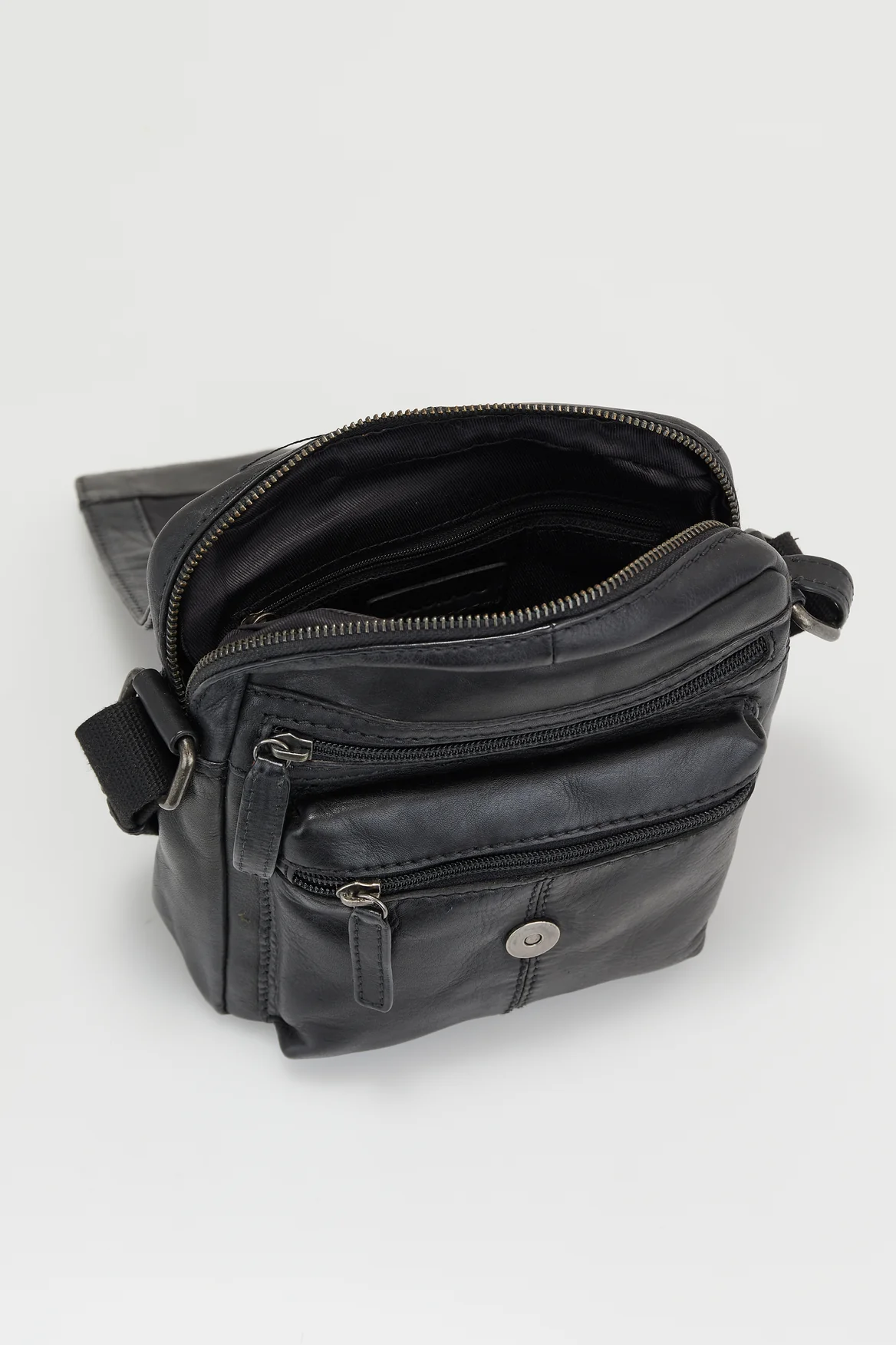 Rigio Leather Small Satchel - Image 3