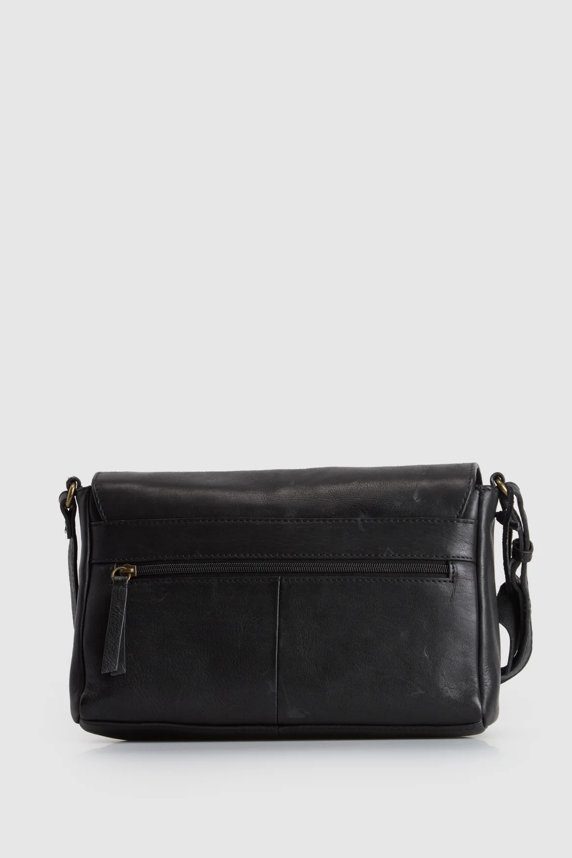 Wynn Leather Flap Crossbody Bag - Image 3