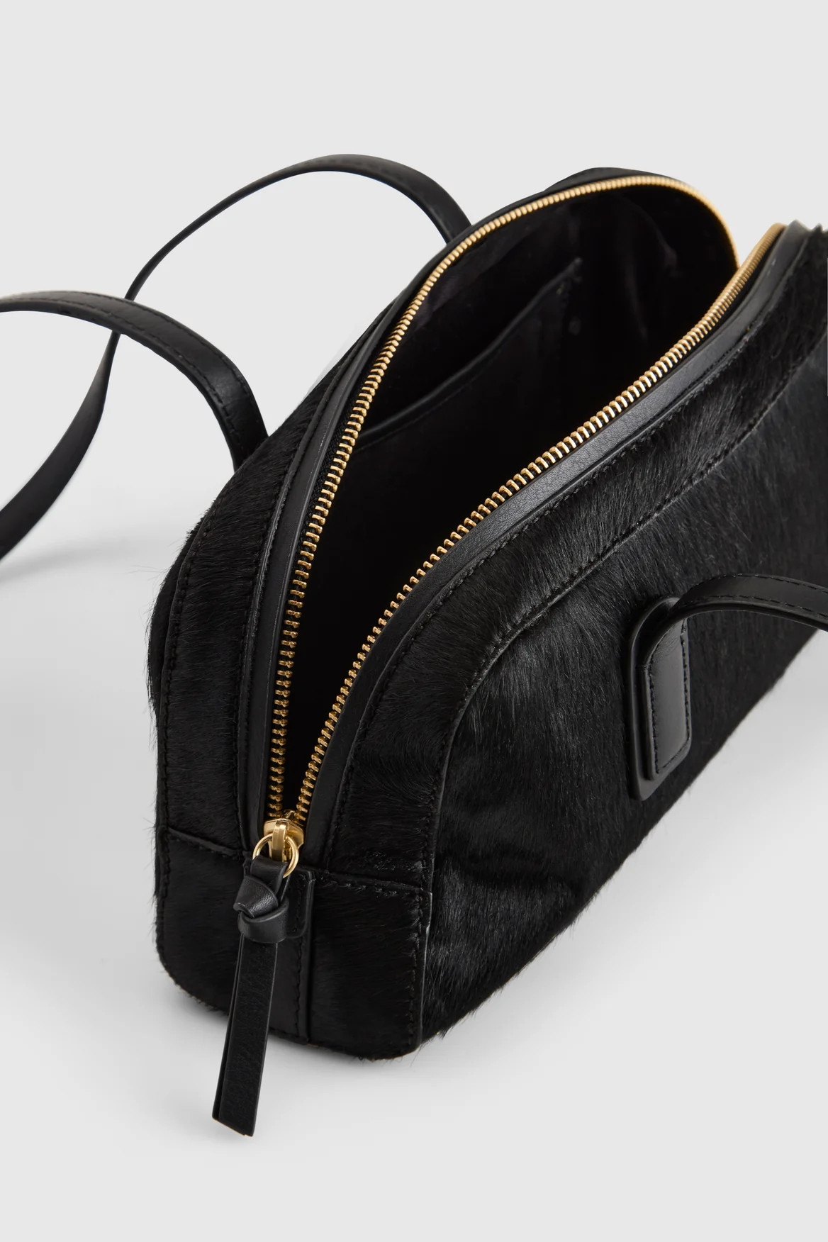 Anais Leather Bowling Bag - Image 4