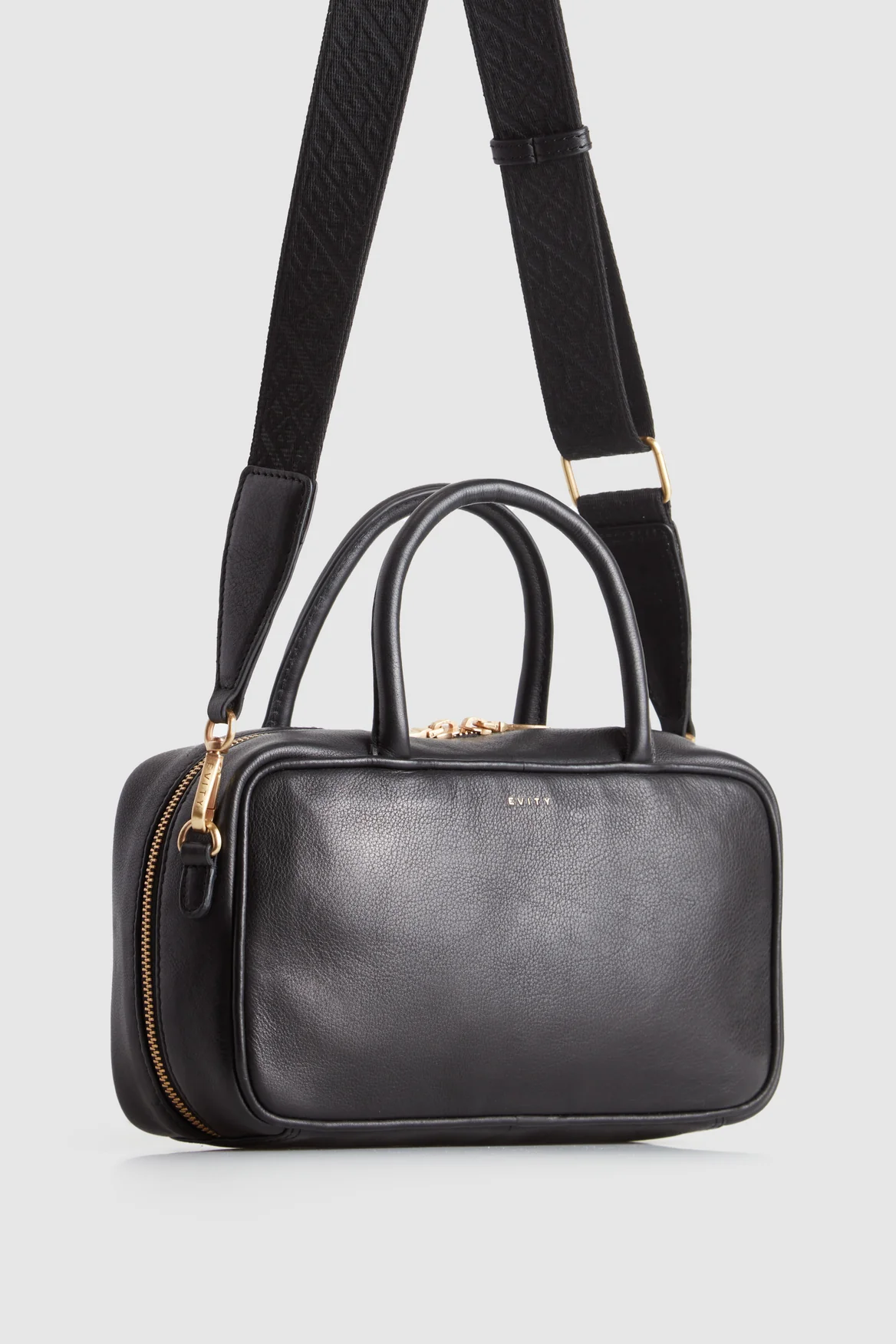 Charli Leather Bowling Bag - Image 2