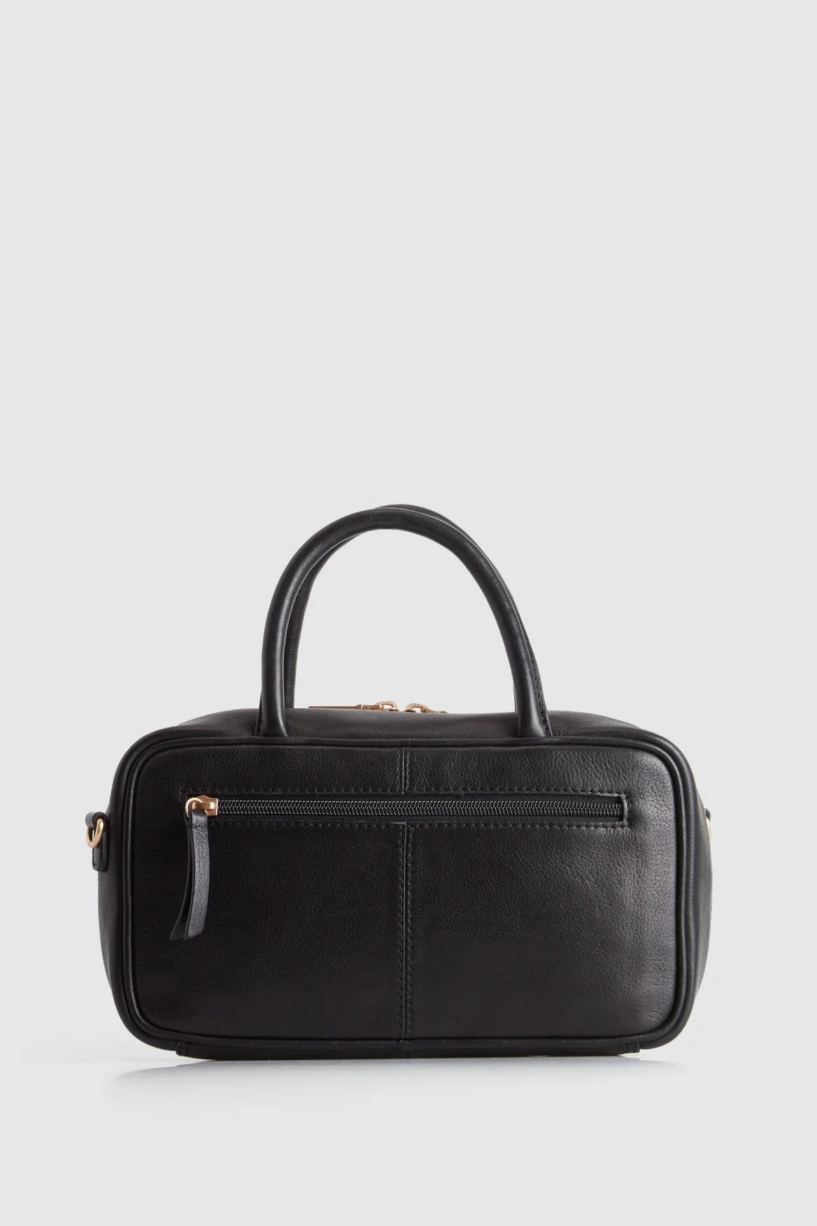 Charli Leather Bowling Bag - Image 3