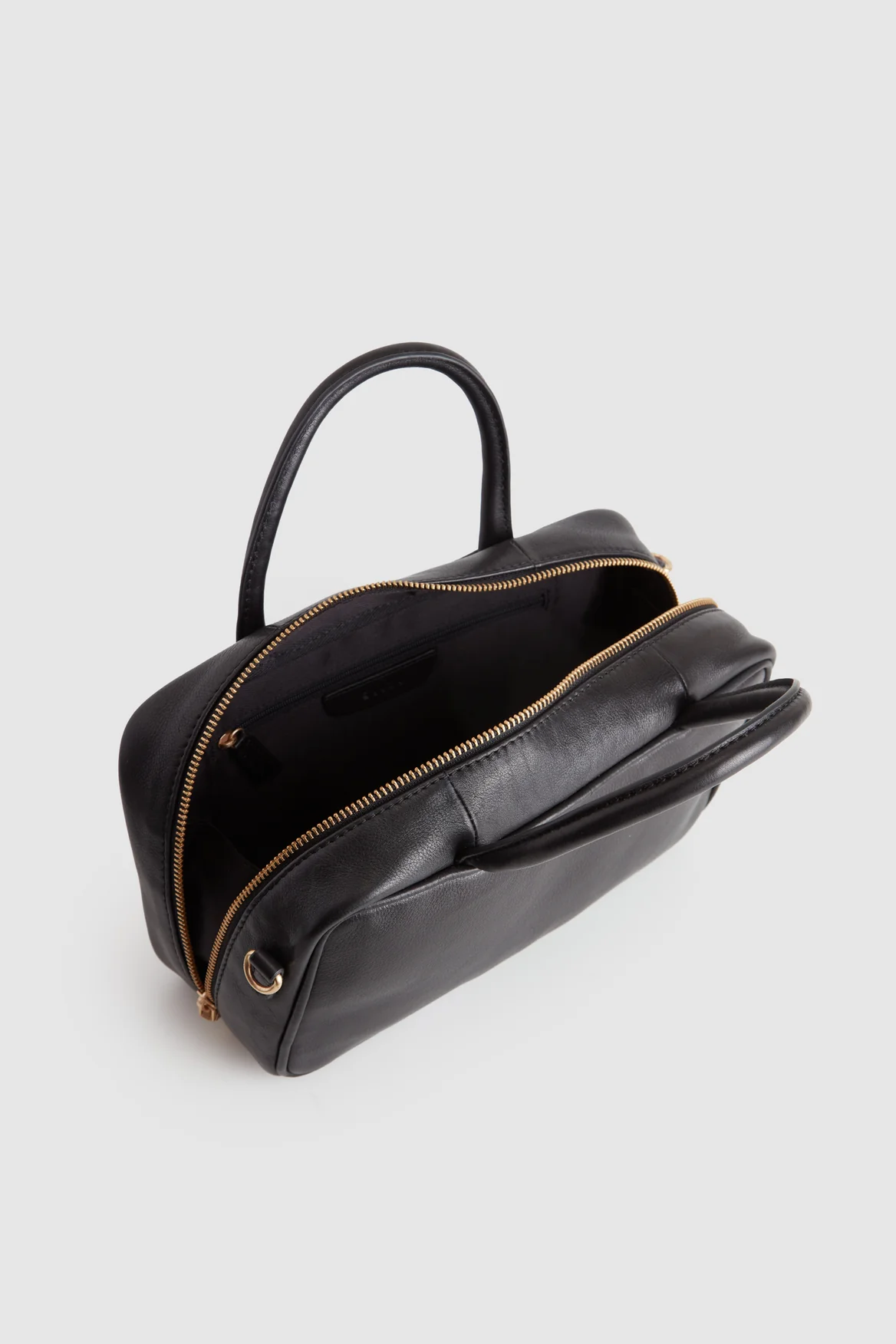 Charli Leather Bowling Bag - Image 4