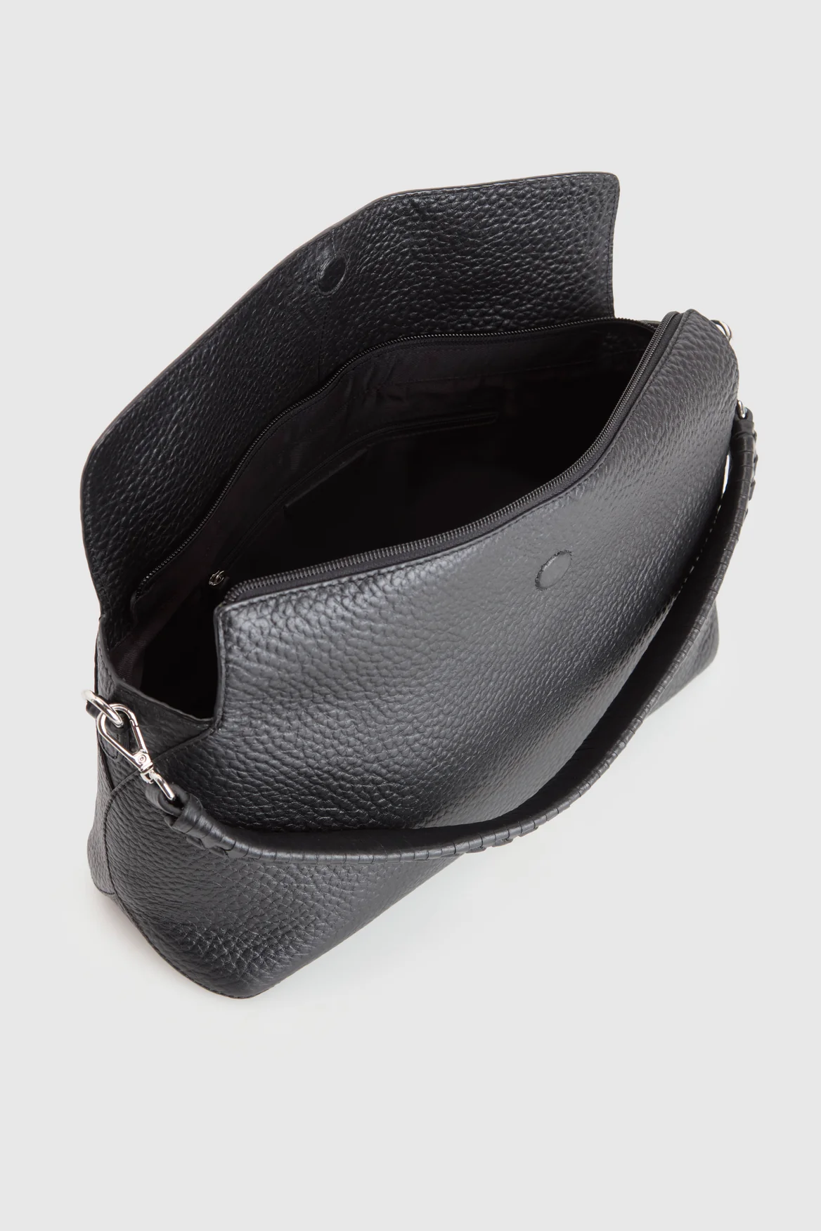 Clara Large Leather Shoulder Bag - Image 4