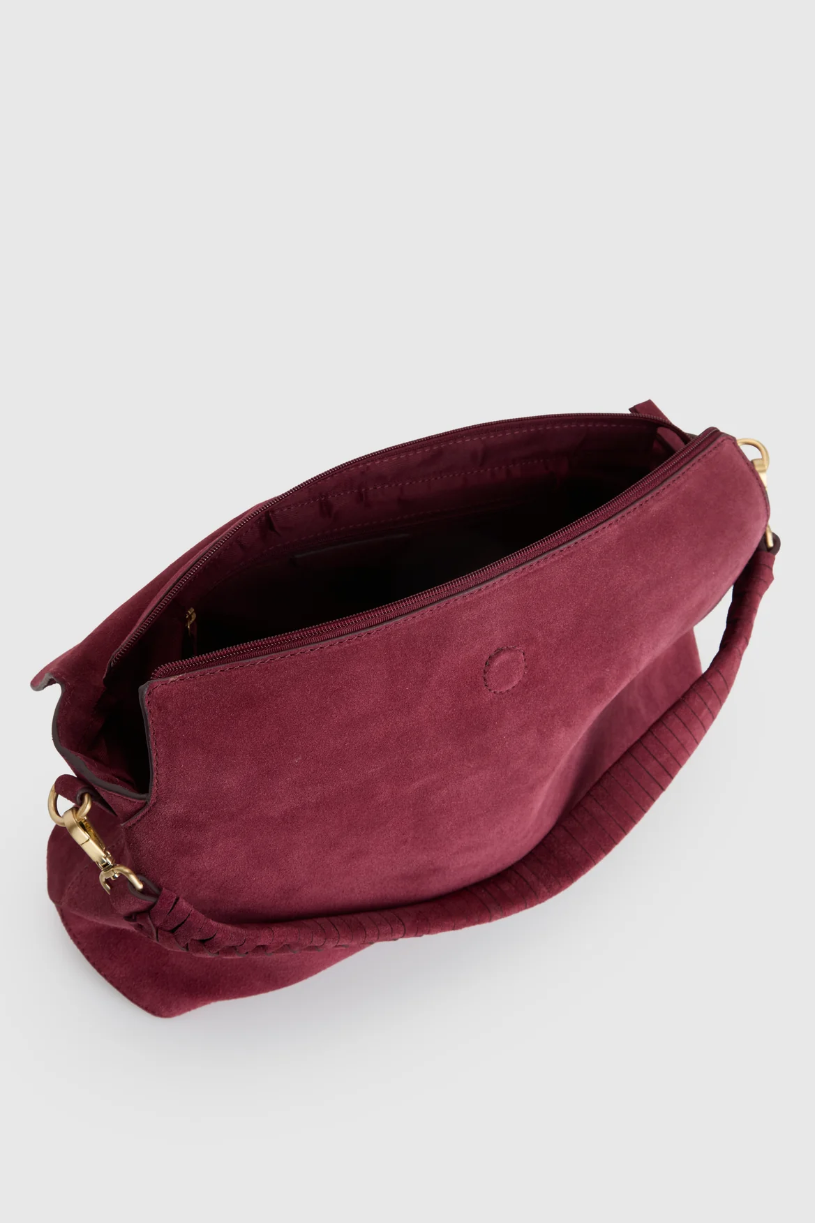 Clara Large Suede Leather Shoulder - Image 4