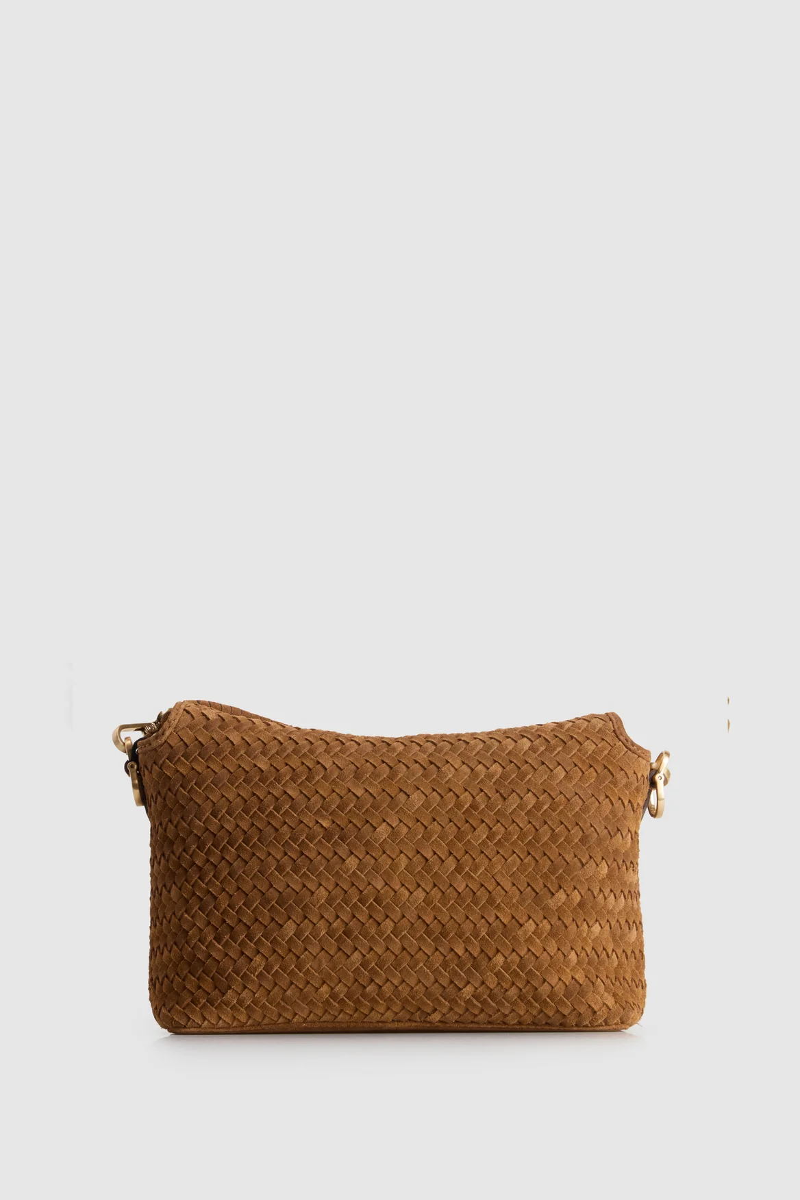 Clara Suede Leather Grab Bag - Image 3