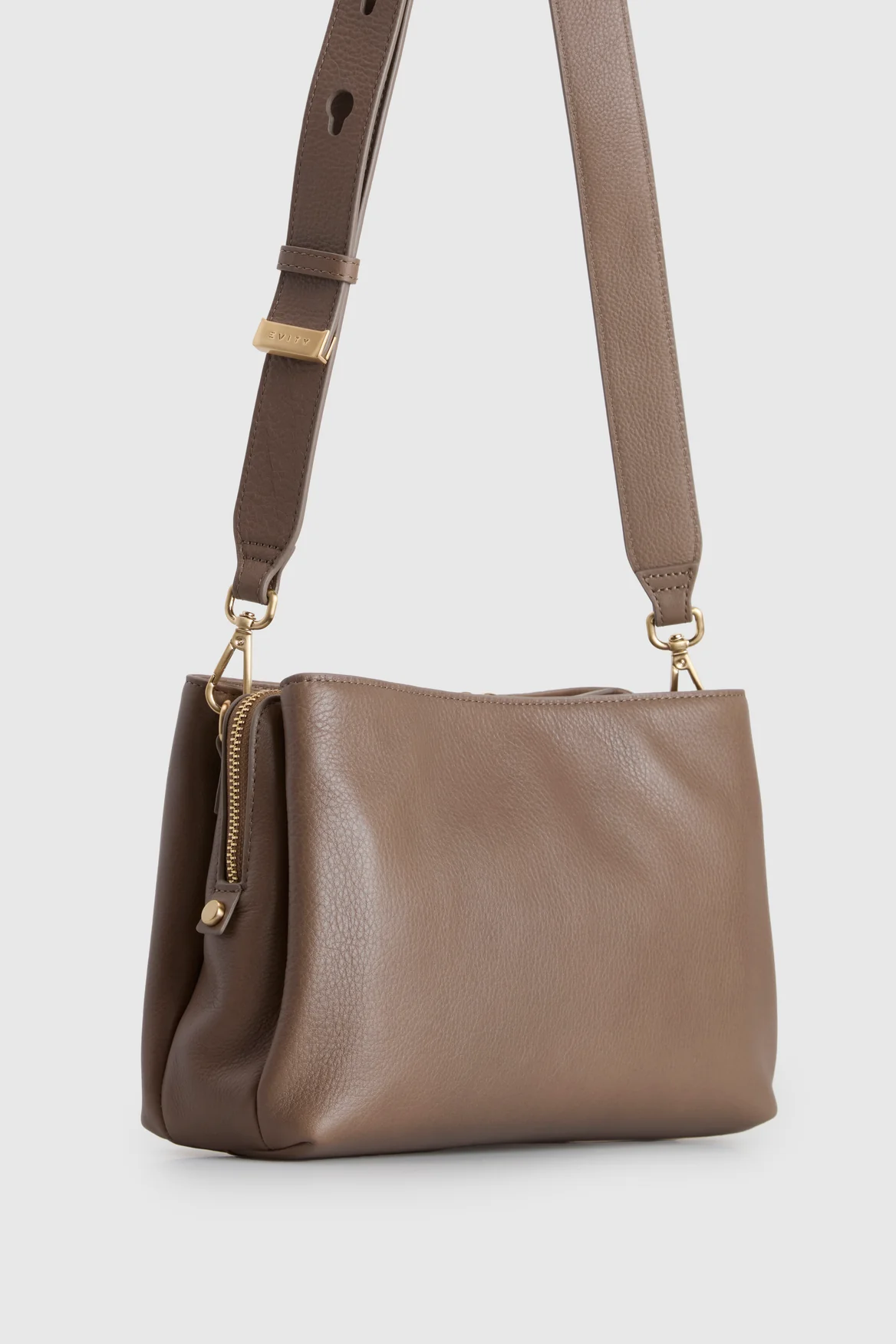 Clover Leather Crossbody Bag - Image 2
