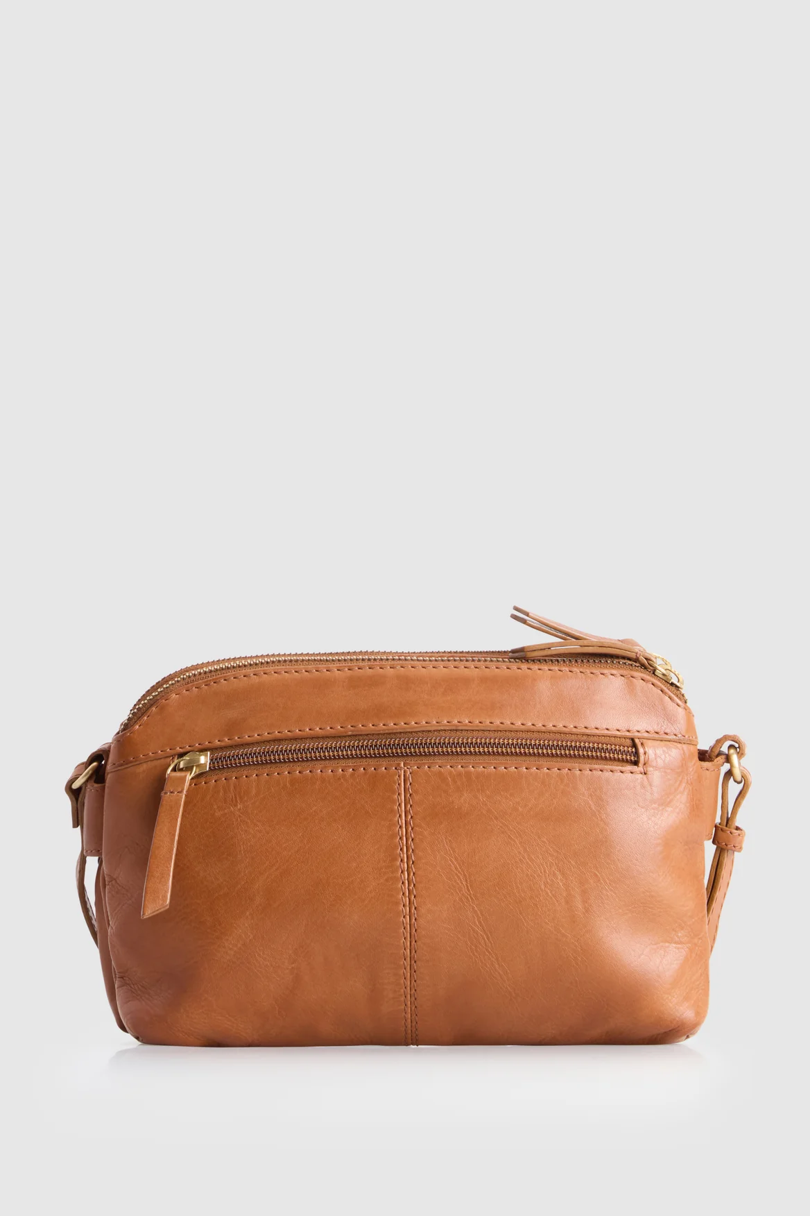 Elise Leather Weave Crossbody Bag - Image 4