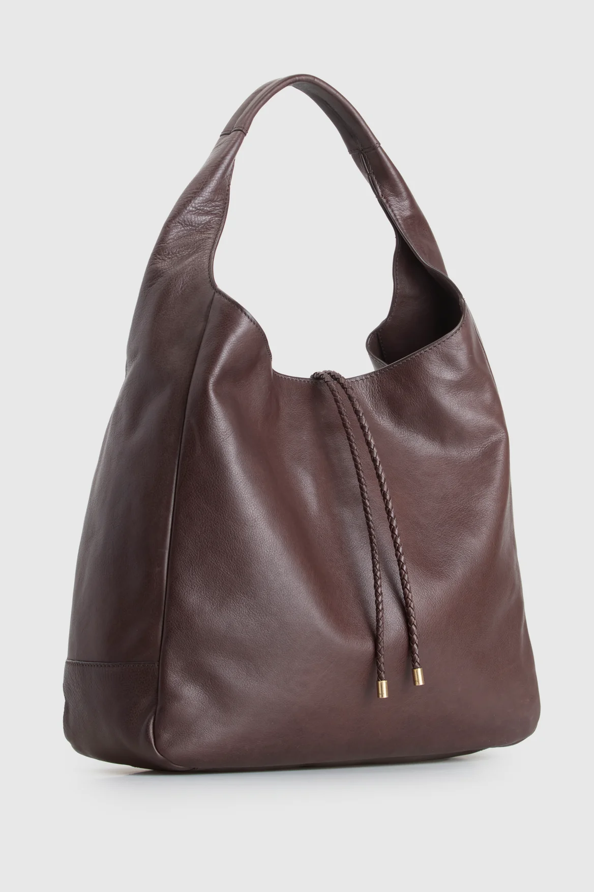 Emmy Leather Large Hobo Bag - Image 2