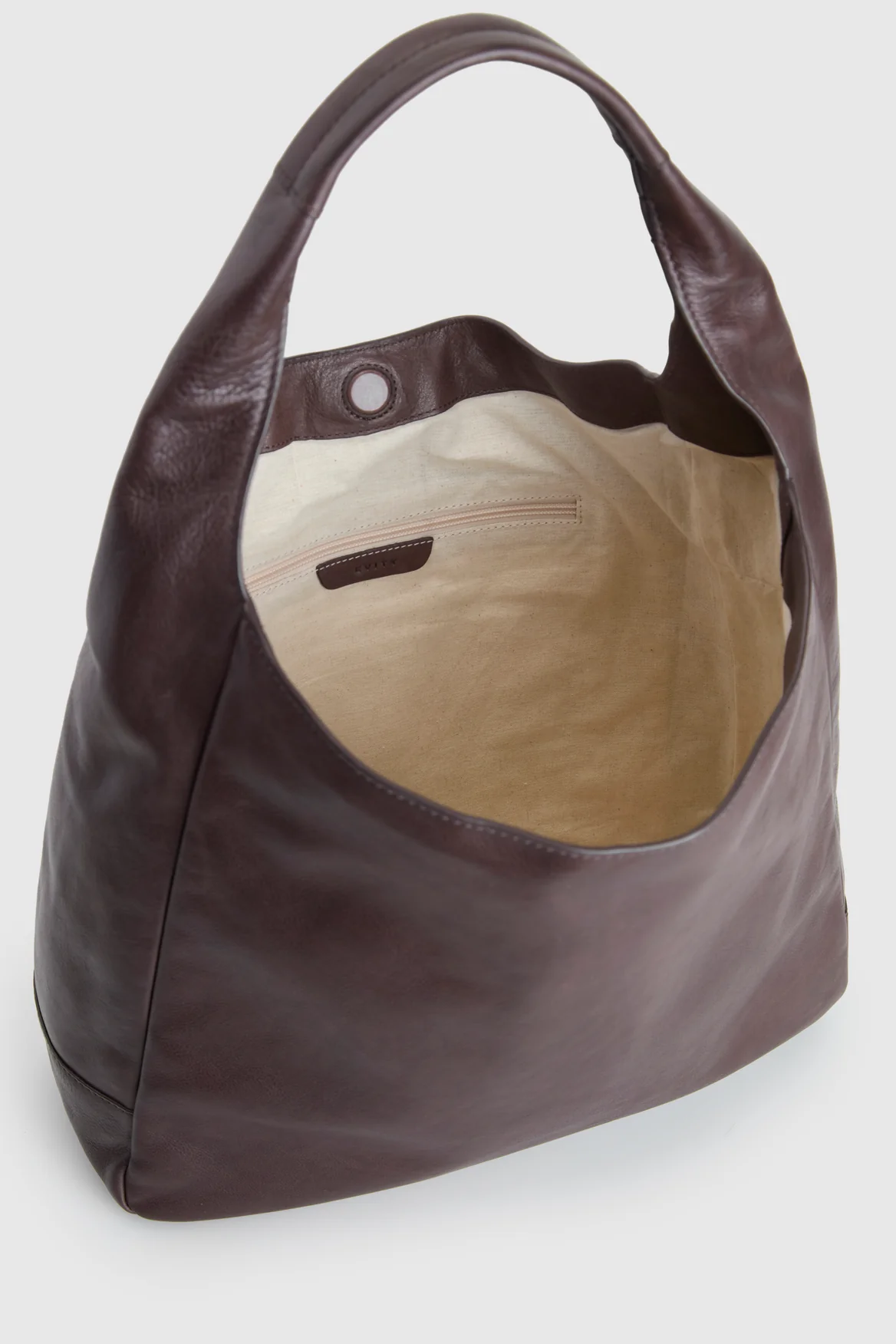 Emmy Leather Large Hobo Bag - Image 4