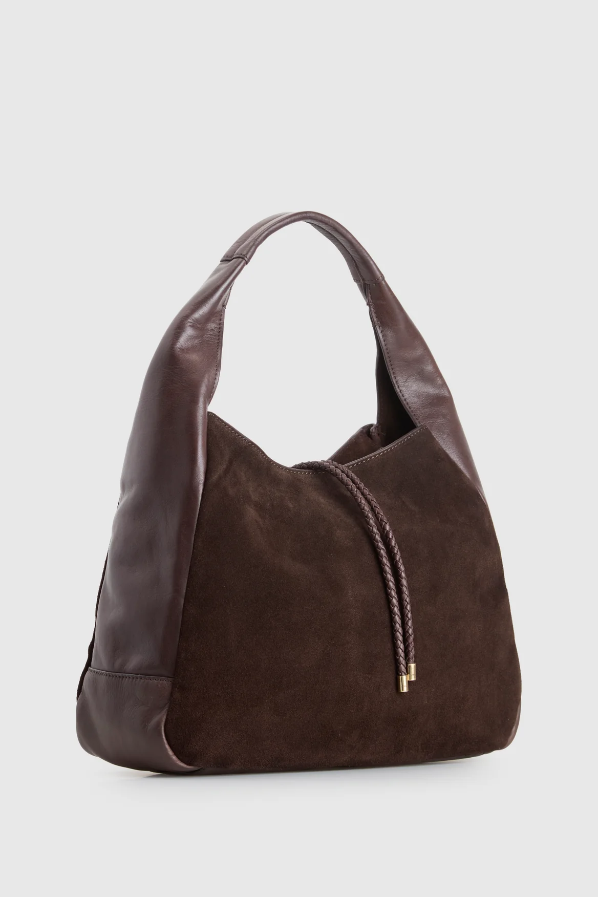 Emmy Leather Suede Hobo Bag - Image 2