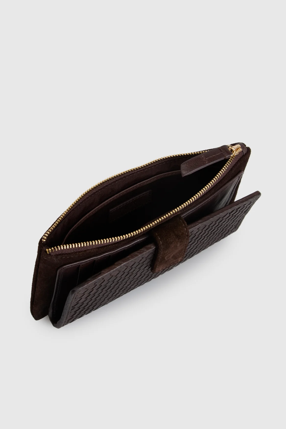 Emmy Suede Leather Medium Wallet - Image 4