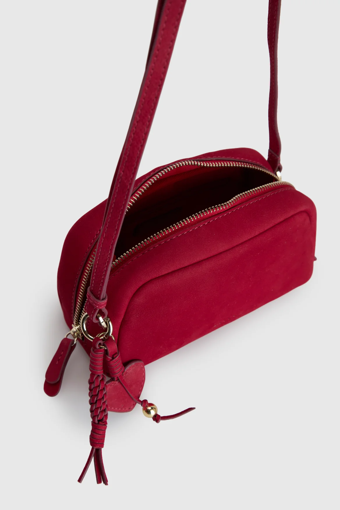 Evie Leather Small Crossbody Bag - Image 5