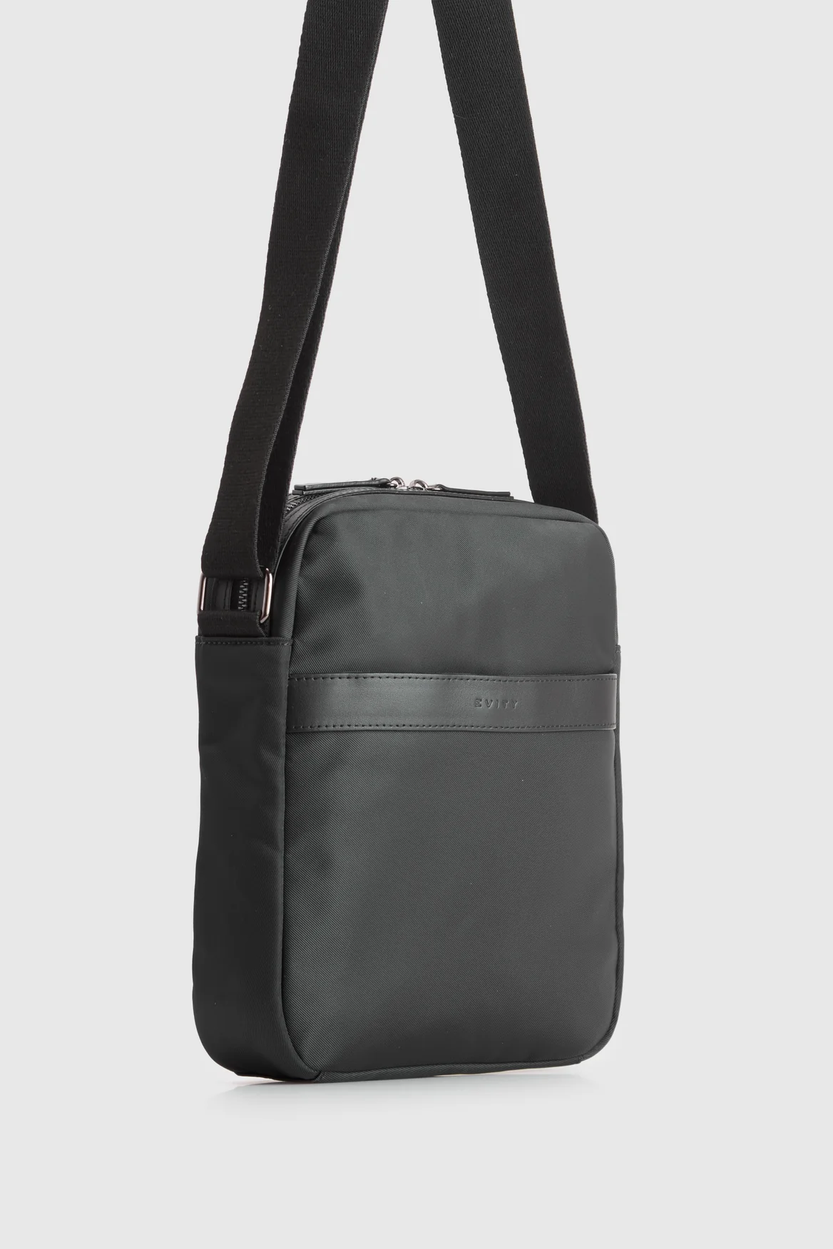 Finn Nylon/Leather Trim NS Satchel - Image 2