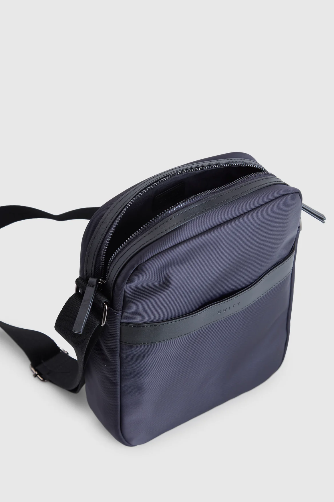 Finn Nylon/Leather Trim NS Satchel - Image 4