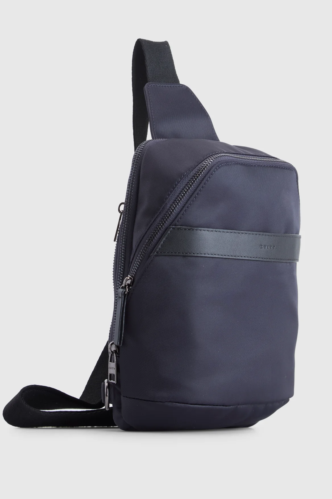 Finn Nylon/Leather Trim Sling Bag - Image 2