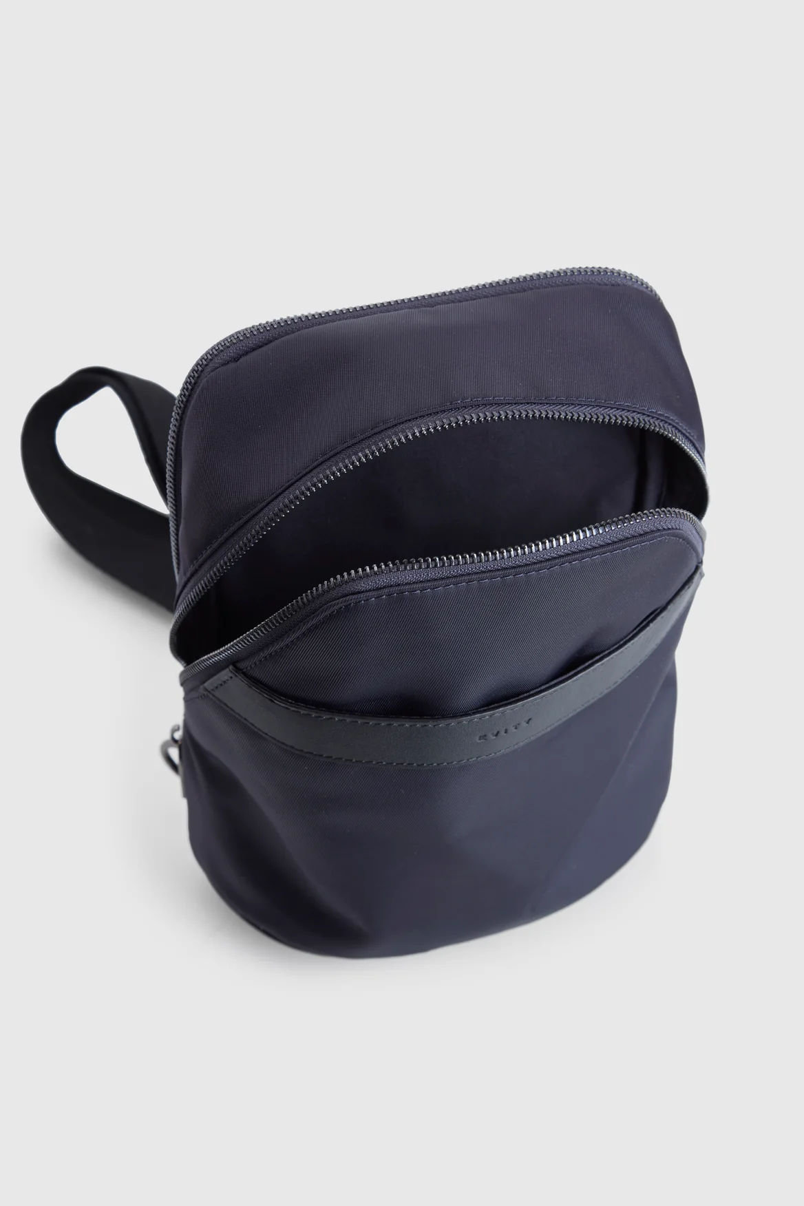 Finn Nylon/Leather Trim Sling Bag - Image 4