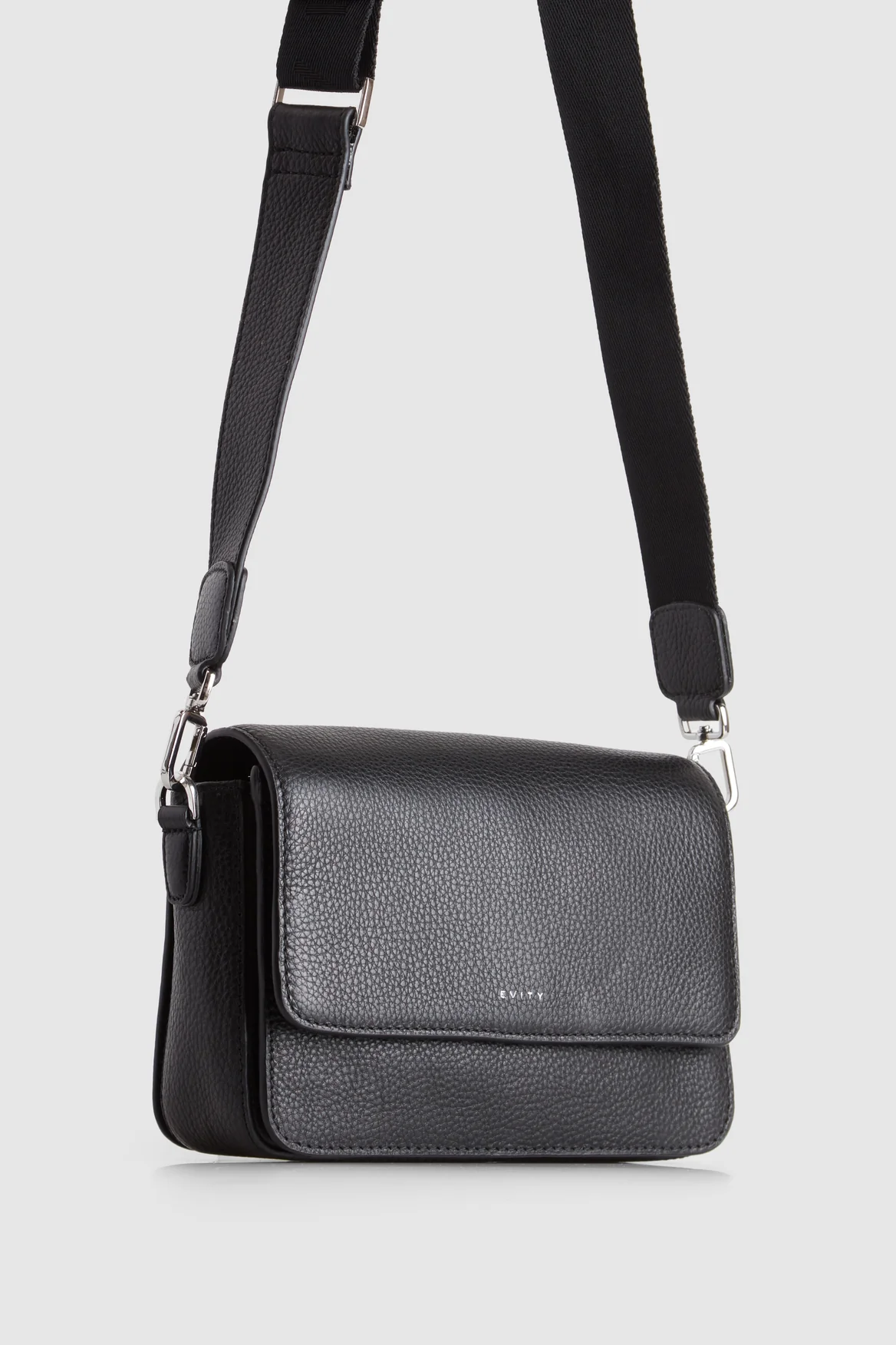 Grace Leather Flap Crossbody Bag - Image 3