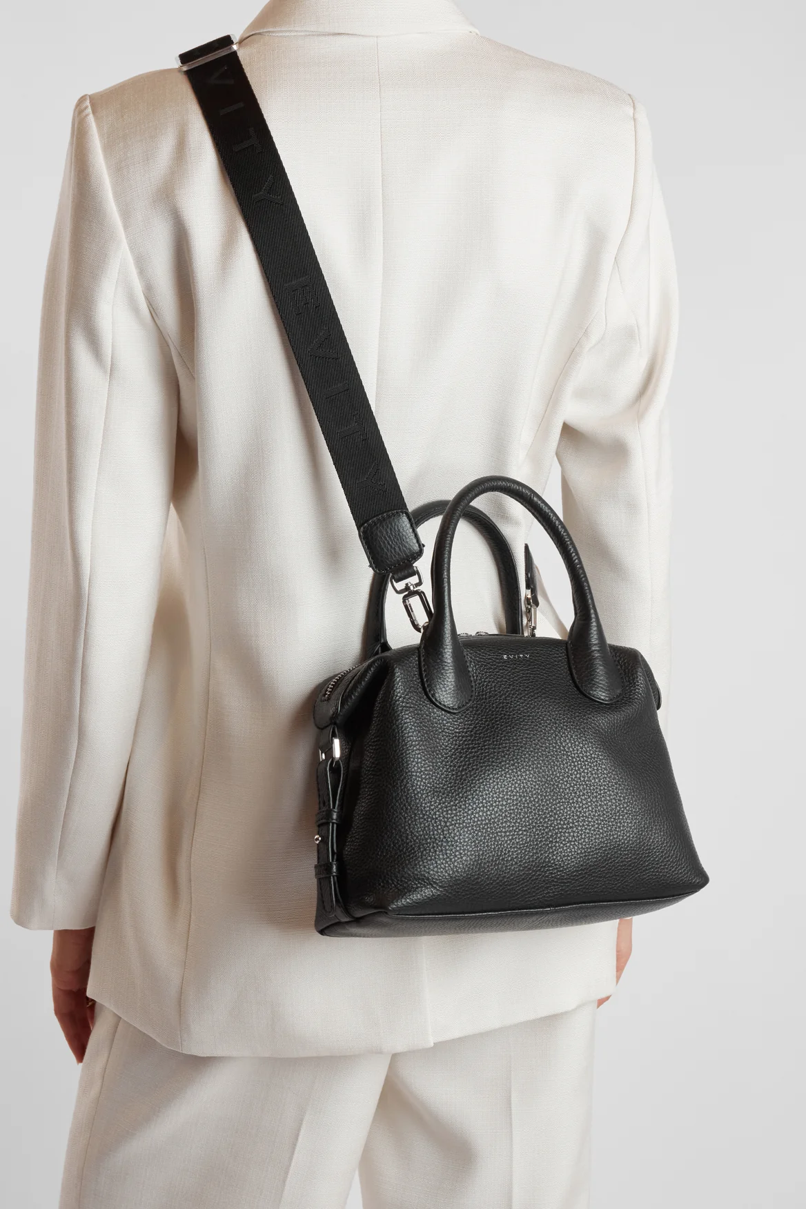 Grace Leather Midi Shopper Bag - Image 2
