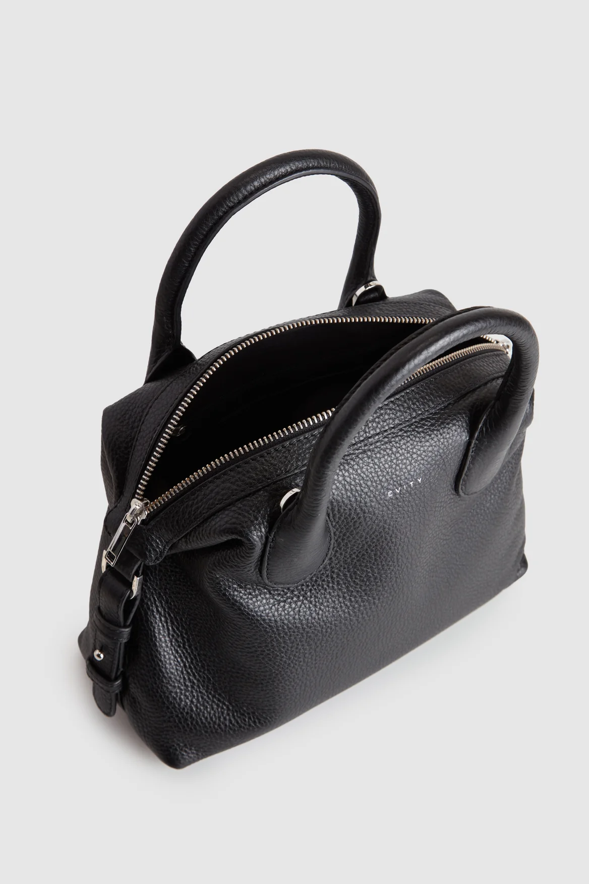 Grace Leather Midi Shopper Bag - Image 5