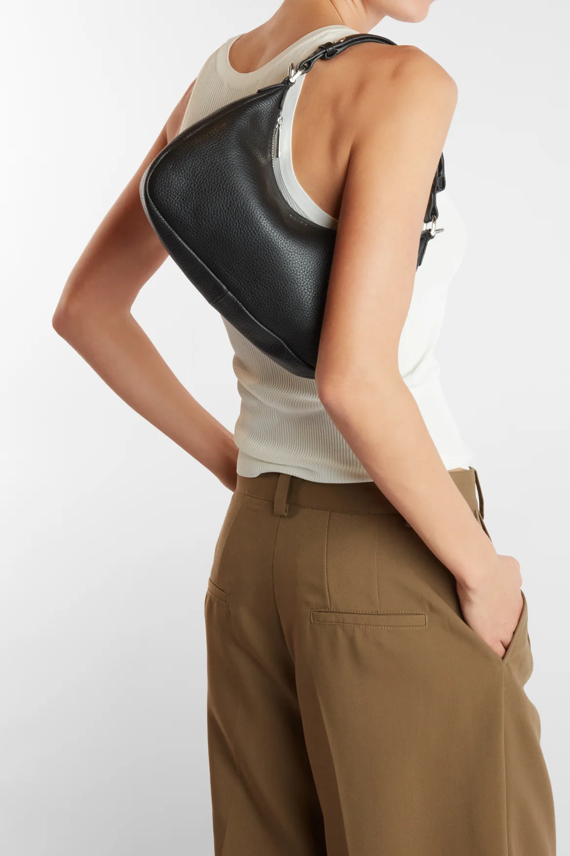 Grace Leather Shoulder Bag - Image 2